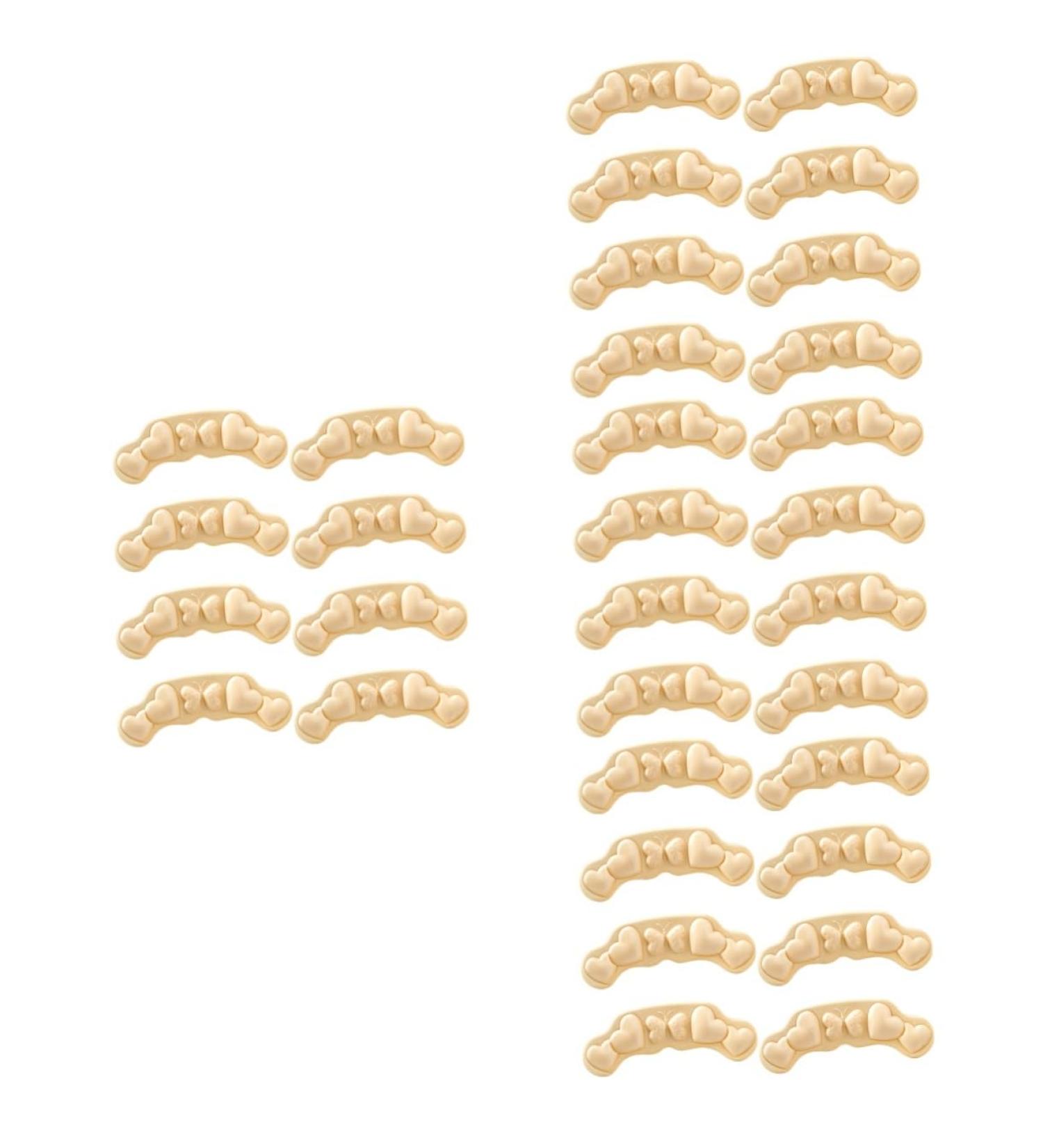 Mobestech 16 Pairs High Heel Stickers - Comfortable Heel Protector Inserts for Loose Shoes | Wear-Resistant Heel Liners for Women - Buy Online on GoSupps.com