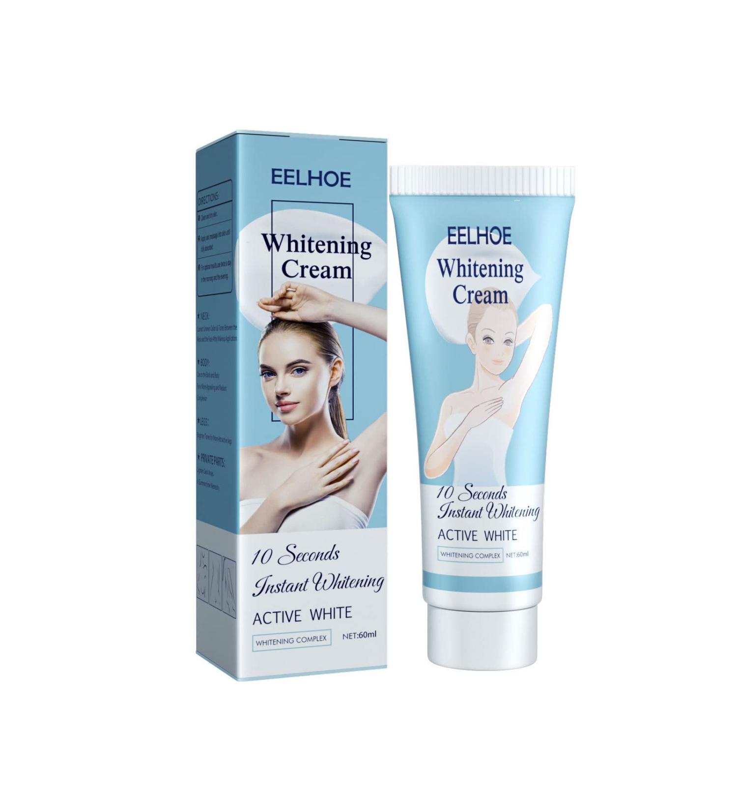 Underarm Whitening Cream Natural Armpit Whitening Cream Effective Body Skin Lightening & Brightening Cream for Knees Elbows Sensitive & Private Areas Whitens Nourishes Restores Skin - Buy Online on GoSupps.com