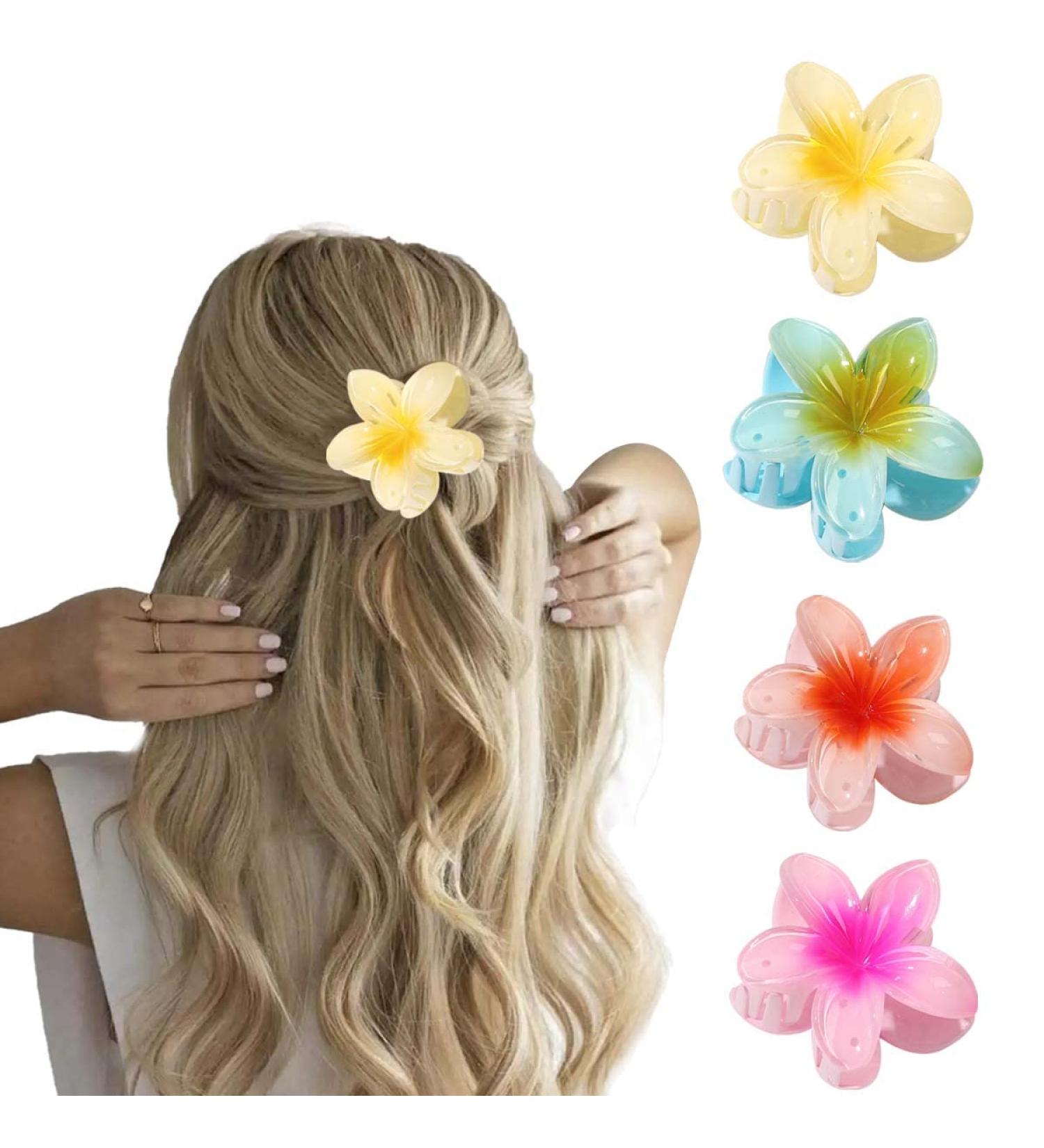 Flower hair clips for sale 2025