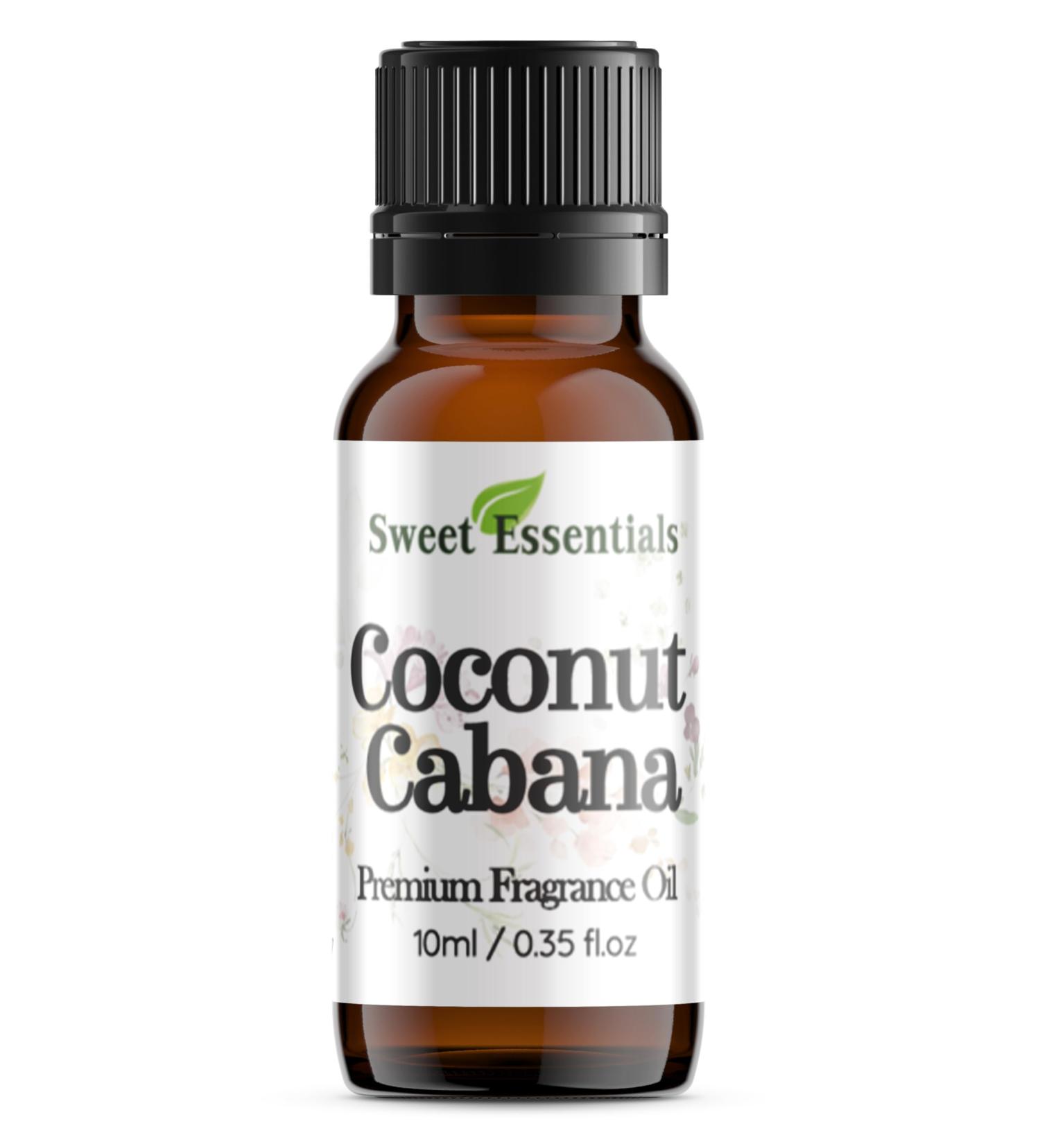Coconut Cabana Premium Fragrance Oil | 10ml Aromatherapy Diffuser DIY Parfum & More | Long-Lasting Home Scents by Sweet Essentials - Buy Online on GoSupps.com