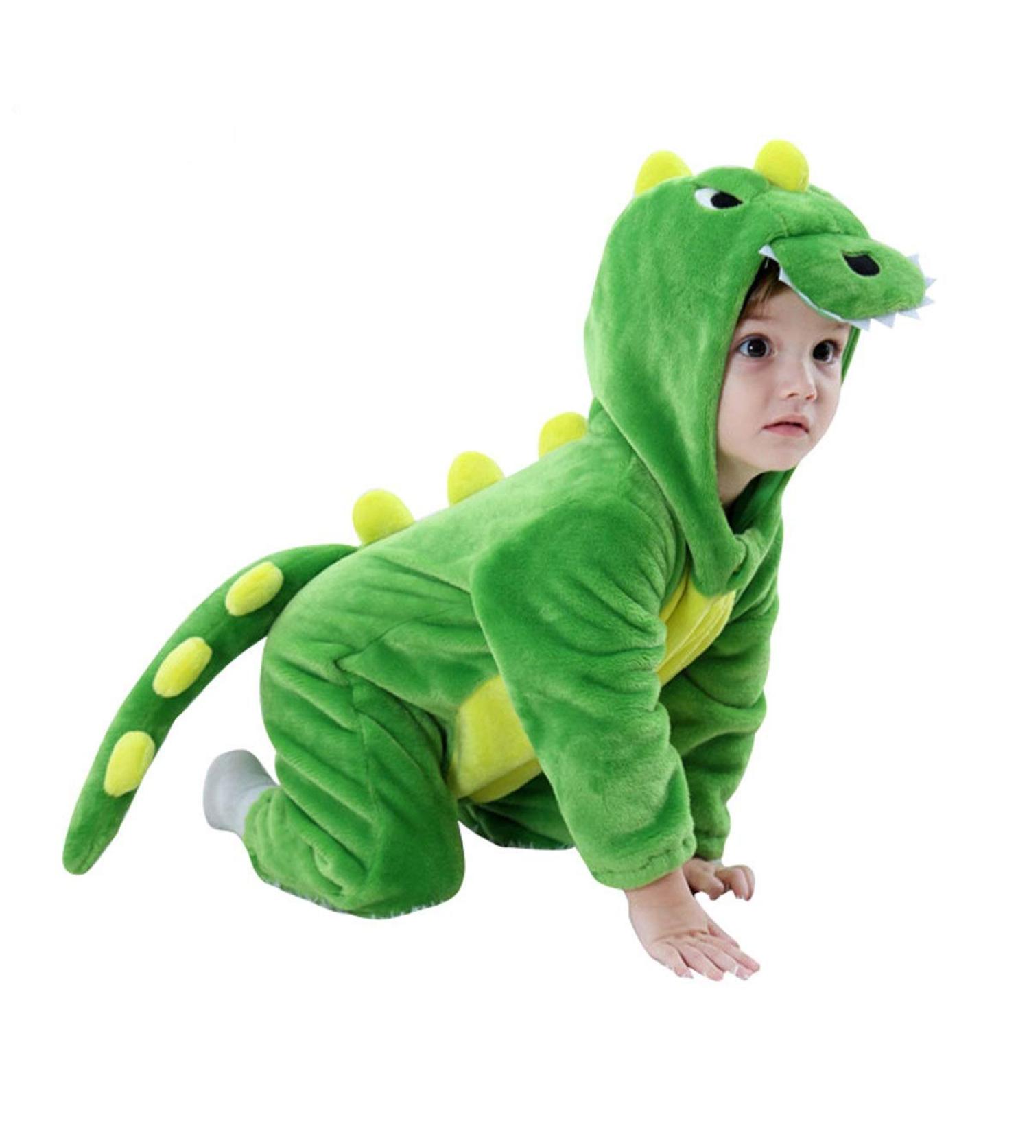 Baby Dinosaur Onesie Romper | Flannel Costume 24-30 M | Yaphets Mall - Buy Online on GoSupps.com