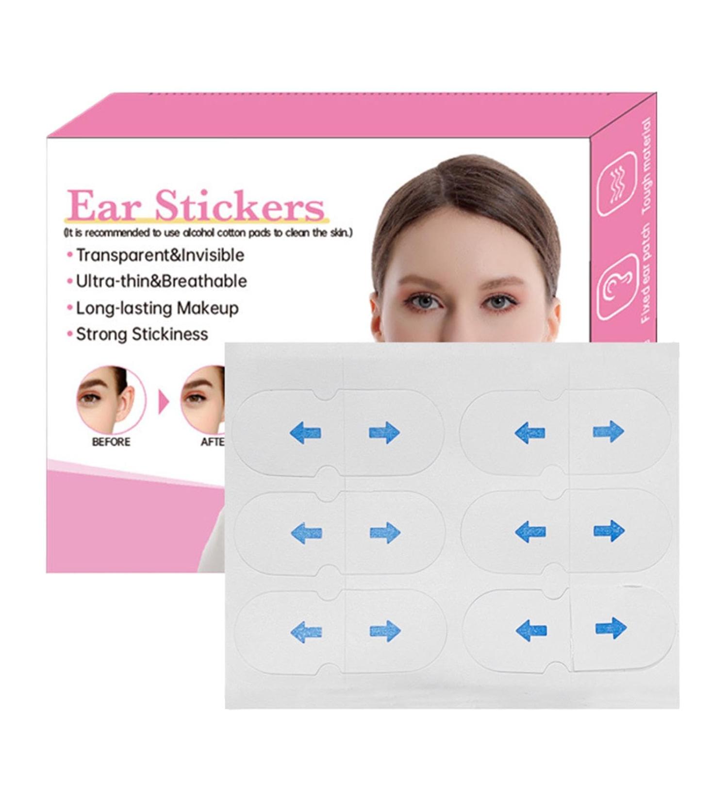 Ear Tape - Clear Ear Support Patches - Invisible Ear Corrector Adults Discreet Cosmetic Ear Stickers for Fixing Protruding Ears 15 Pairs 1 count (Pack of 1) - Buy Online on GoSupps.com