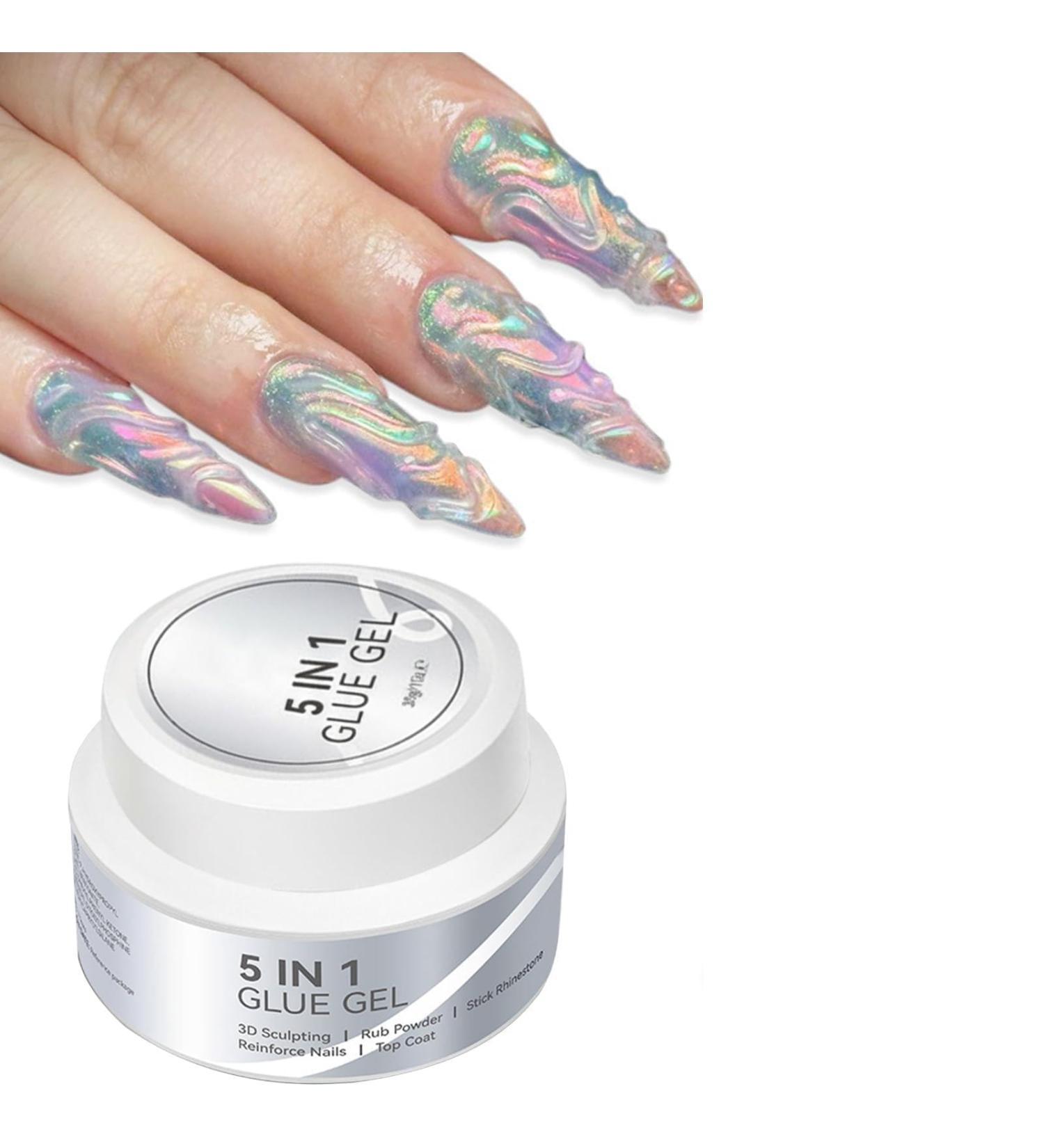 3D Nail Gel 30ml Strong Adhesive Glue | Nail Sculpting Gel - for Beginners Women Home Salon Studio Manicure Care - Buy Online on GoSupps.com