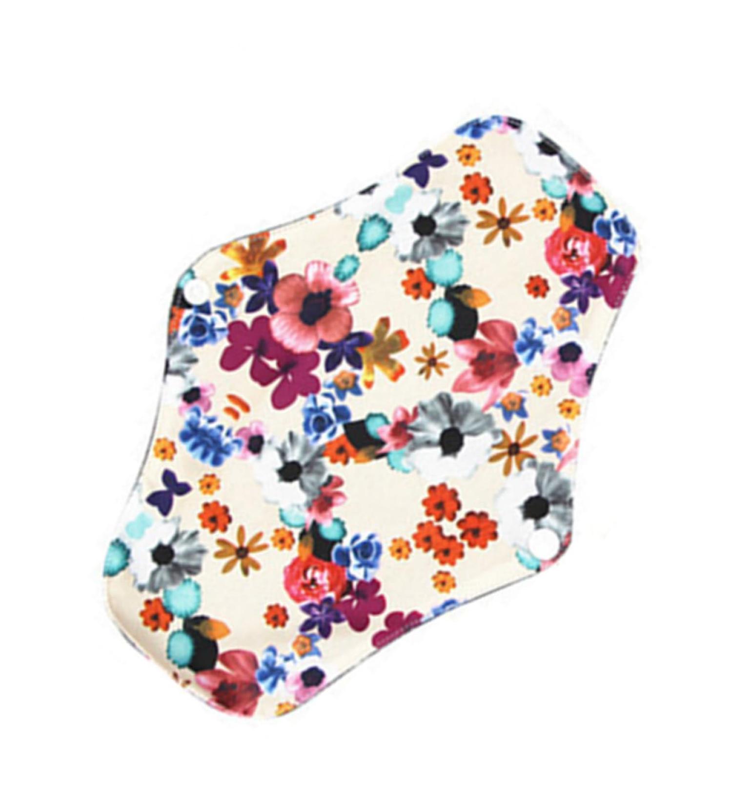 Mama Pads | Bamboo Charcoal Cotton Menstrual Pads | Reusable & Washable Cloth Napkin | Maternity & Menstrual Care - Buy Online on GoSupps.com