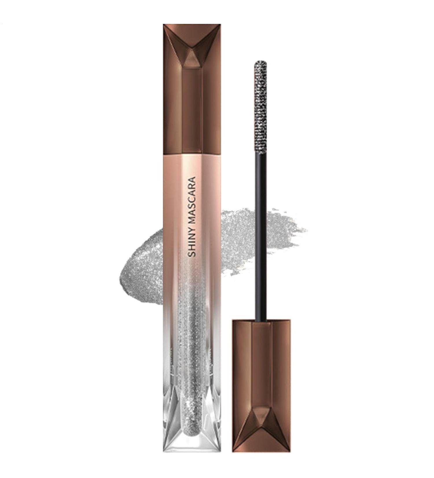 Colored liquid mascara for eyelashes - Long-lasting smudge-proof makeup volumizing and lengthening mascara | Lightweight and easy-to-use shimmering mascara waterproof mascara for eye makeup - Buy Online on GoSupps.com