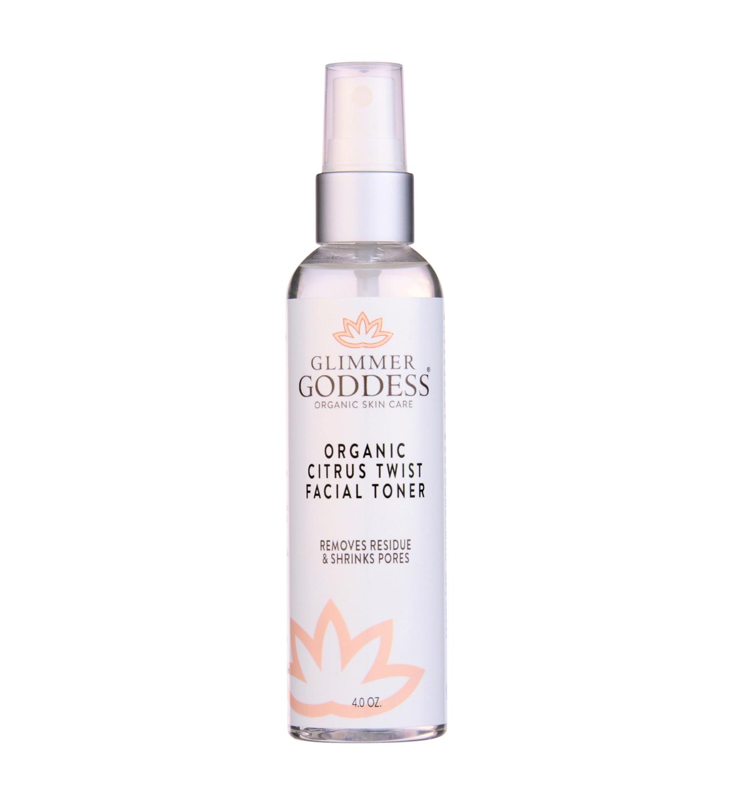 Organic Citrus Facial Toner with Rose Water Witch Hazel & Aloe Vera | Natural Astringent & Pore-Closing Skin Prep - Buy Online on GoSupps.com