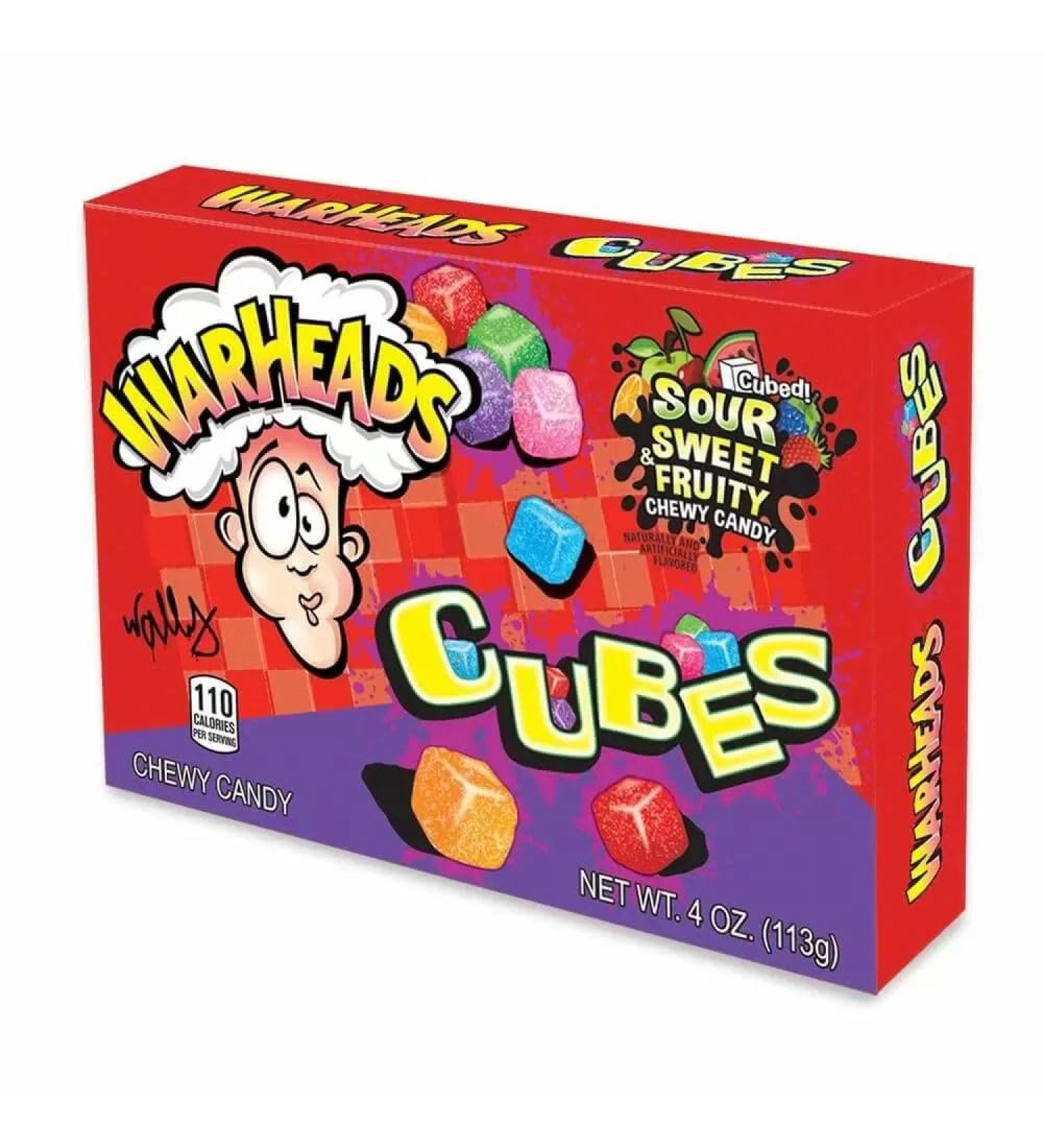 Sour Chewy Cubes - 12 (Box) American Sweets