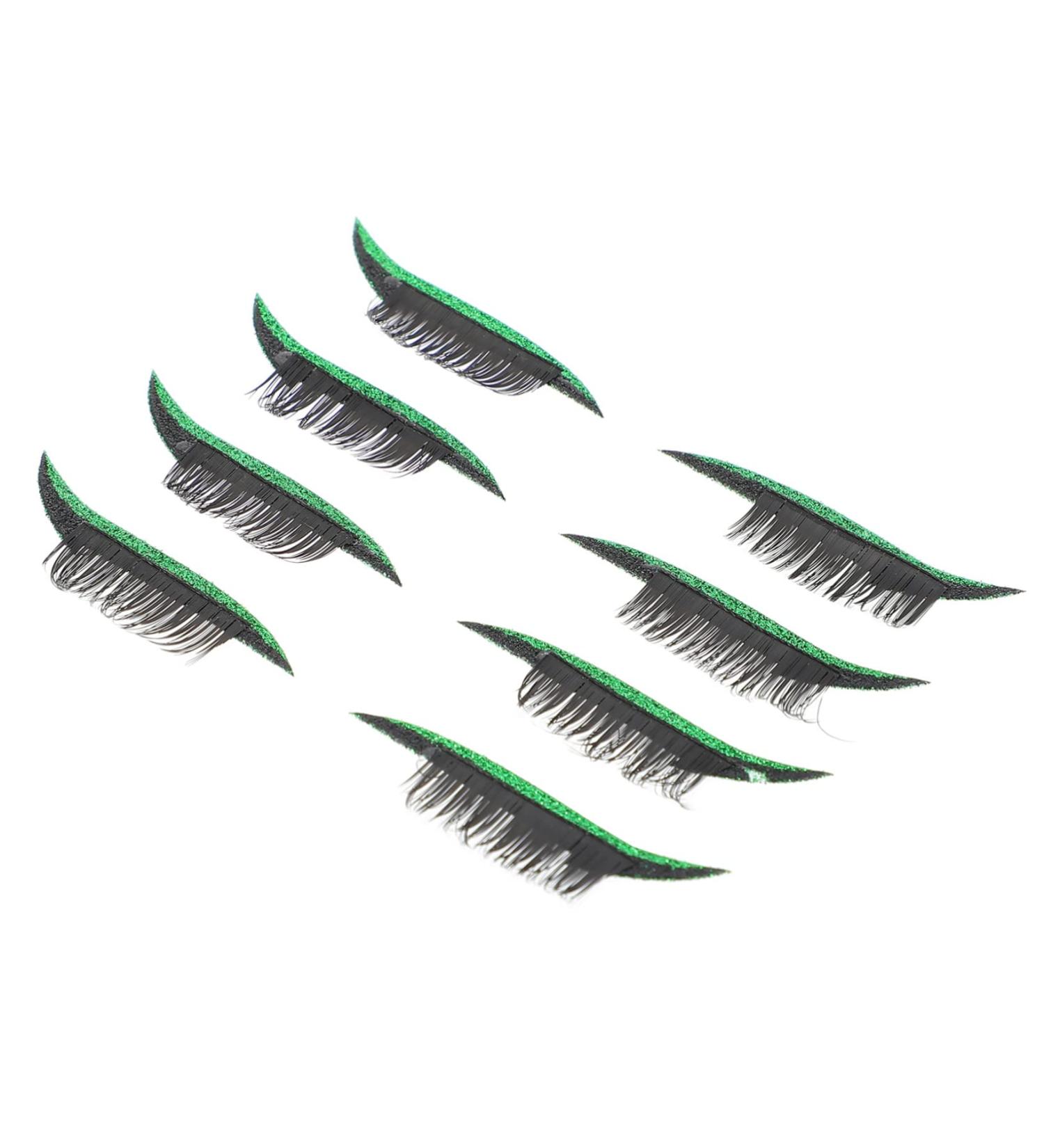 POPETPOP Reusable Eyeliner Sticker Eyelid Makeup Stickers 4x1.5cm Green - Buy Online on GoSupps.com