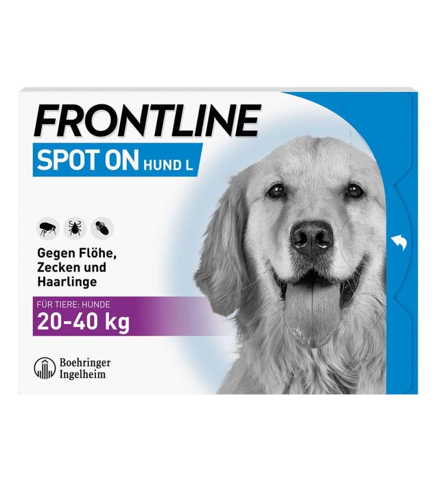 Buy Frontline Spot On Dog - Effective Flea & Tick Treatment | Fast International Shipping - Buy Online on GoSupps.com