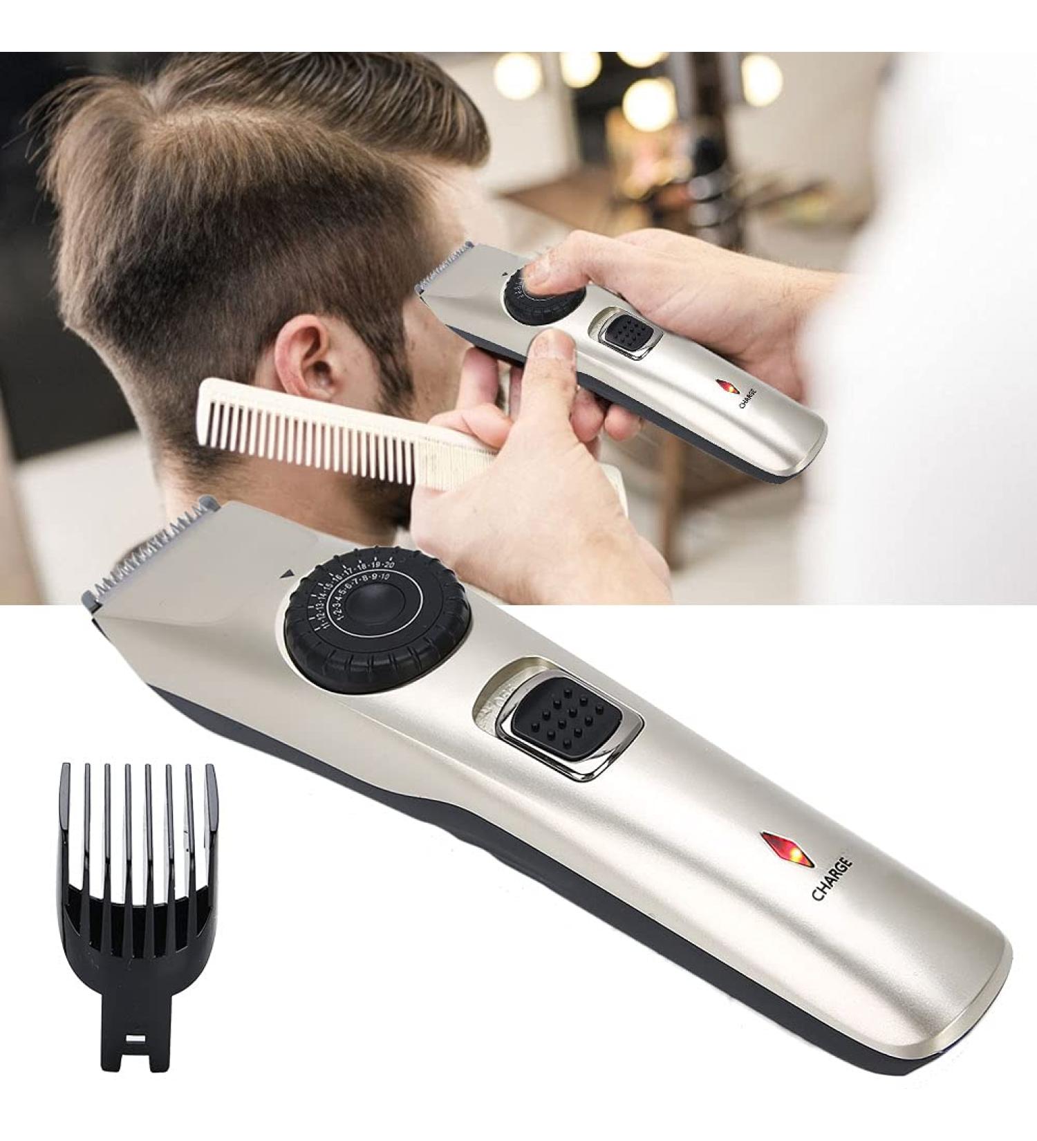 Electric Hair Clipper Rechargeable Hair Clipper for Barbershop Hair Salon - Buy Online on GoSupps.com