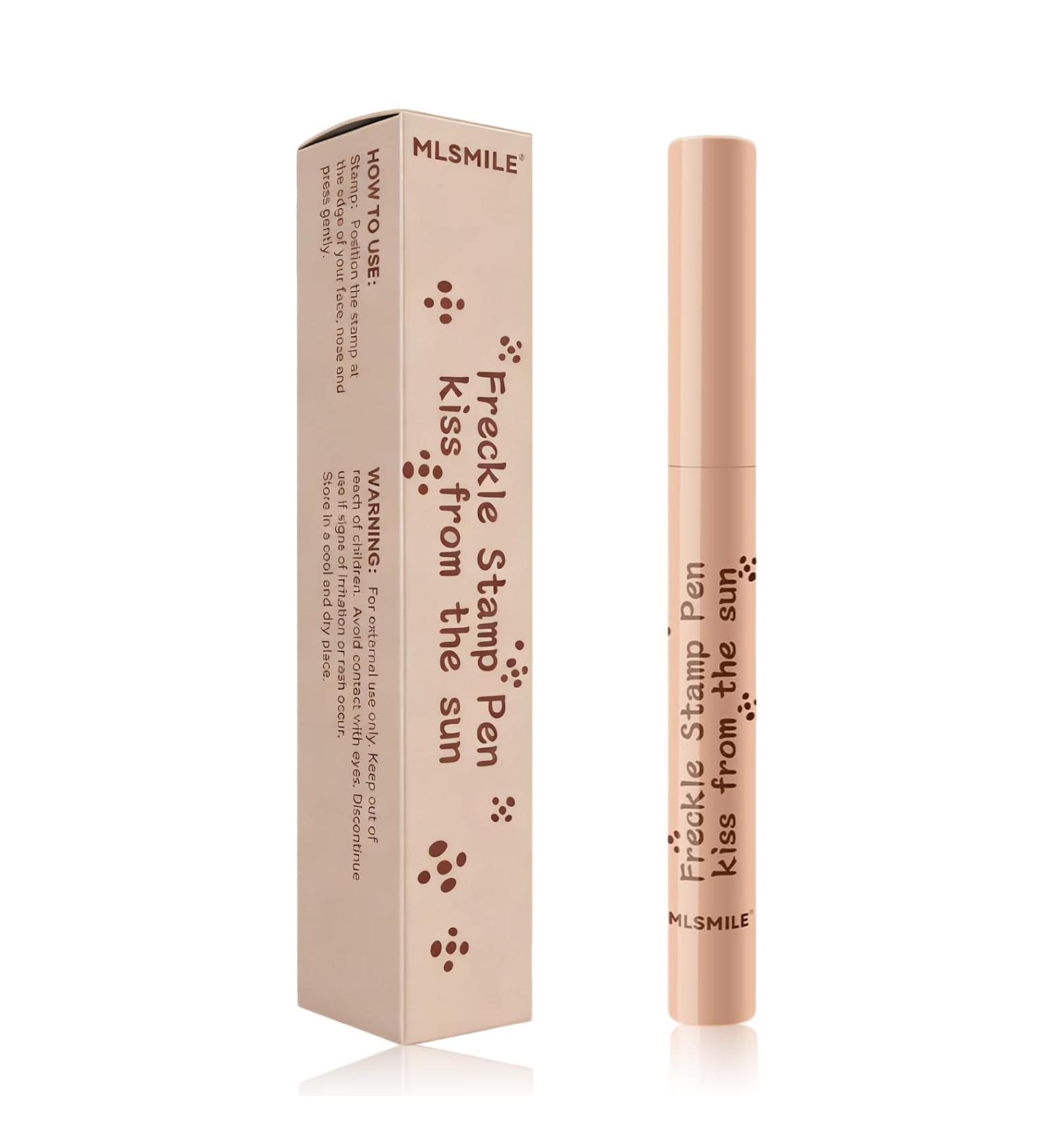 LLFYXM Natural simulated freckle pen waterproof quick drying and not easy to fade easy to use freckle stamp for creative makeup cosplay everyday light brown - Buy Online on GoSupps.com