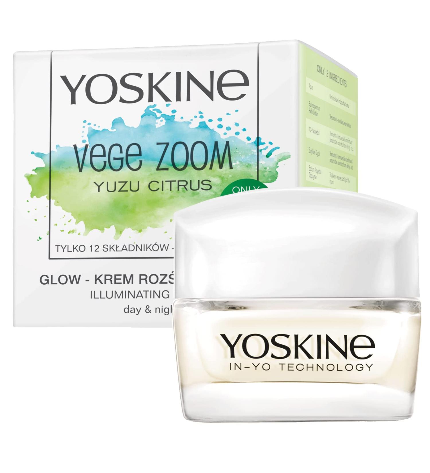 Yoskine Vege Zoom Illuminating Glow Cream 50ml