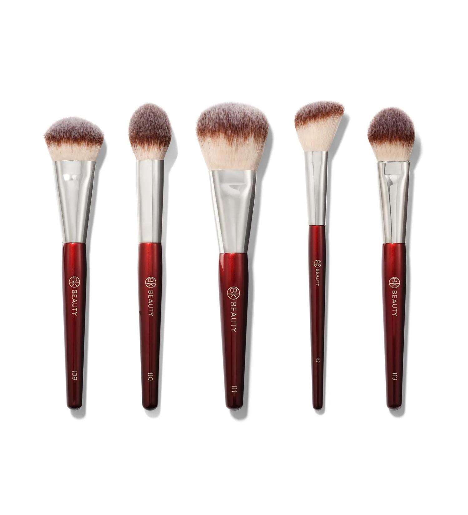 BK BEAUTY Core Line Extension Face Set (5PC) - Professional Makeup Brush Set for Liquid Cream & Powder | Premium Quality for Flawless Makeup Application - Shop Internationally - Buy Online on GoSupps.com