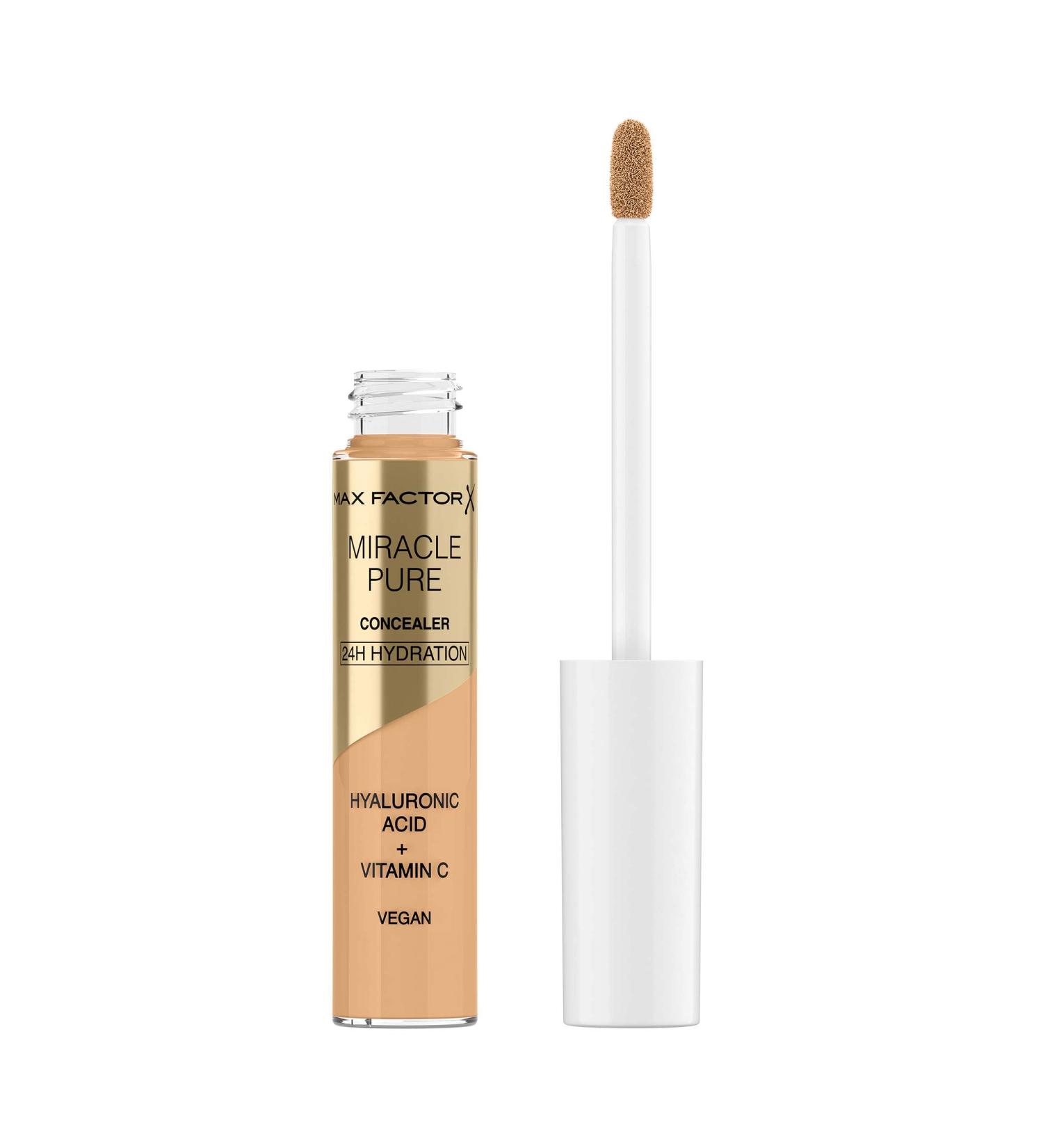 Max Factor Miracle Pure Concealer - Vitamin C & Hyaluronic Acid - Shade 02 - Buy Online on GoSupps.com