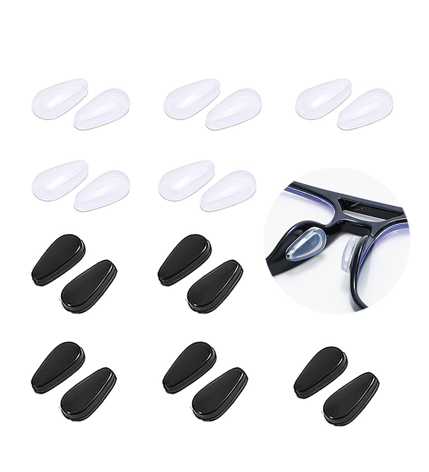 10 Pairs Non-Slip Silicone Nose Pads for Glasses | Water Drop Shape Anti-Slip Accessories (3.2mm) - Buy Online on GoSupps.com