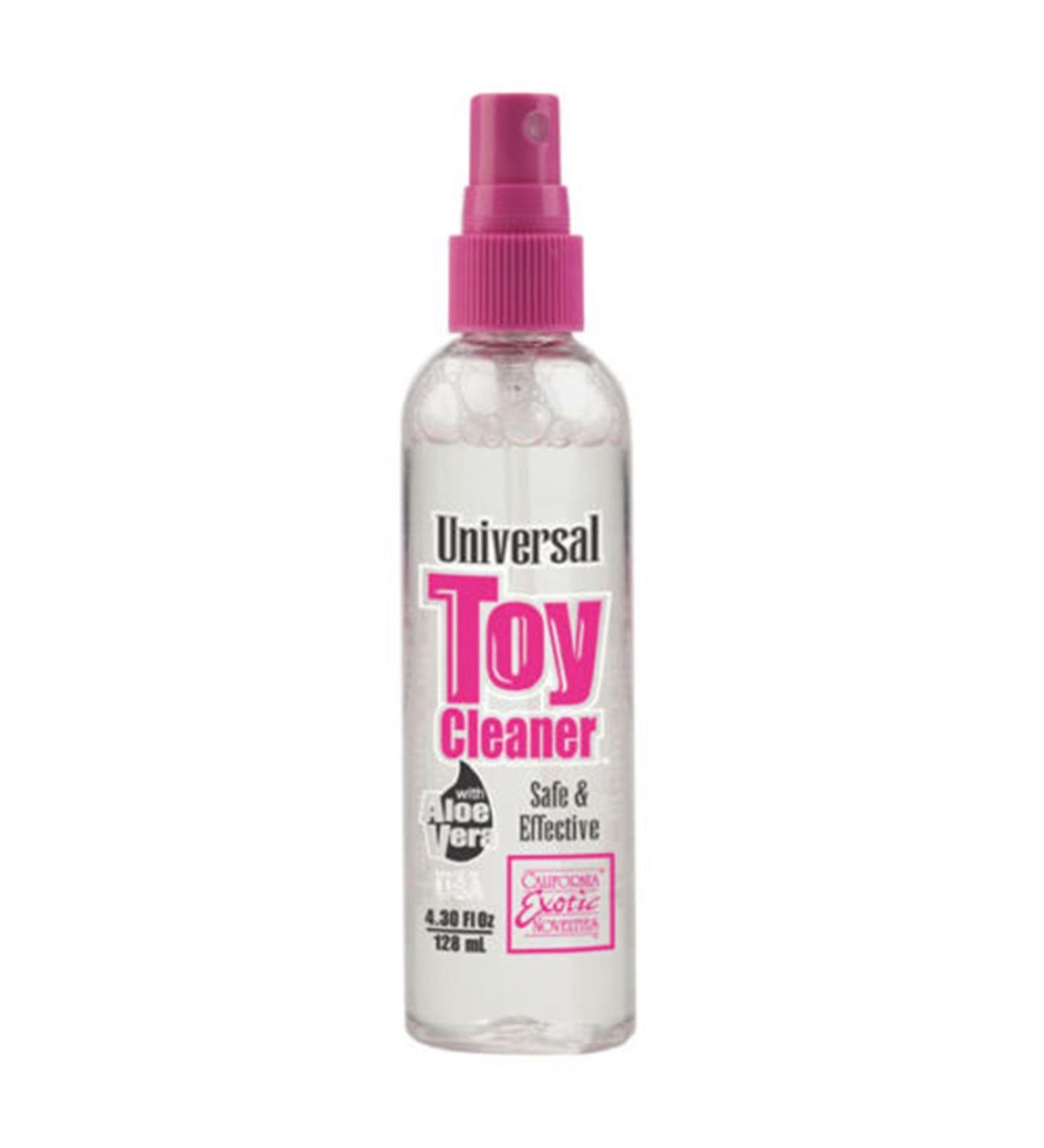 Anti-bacterial Universal Toy Cleaner with Aloe Wash Before and After