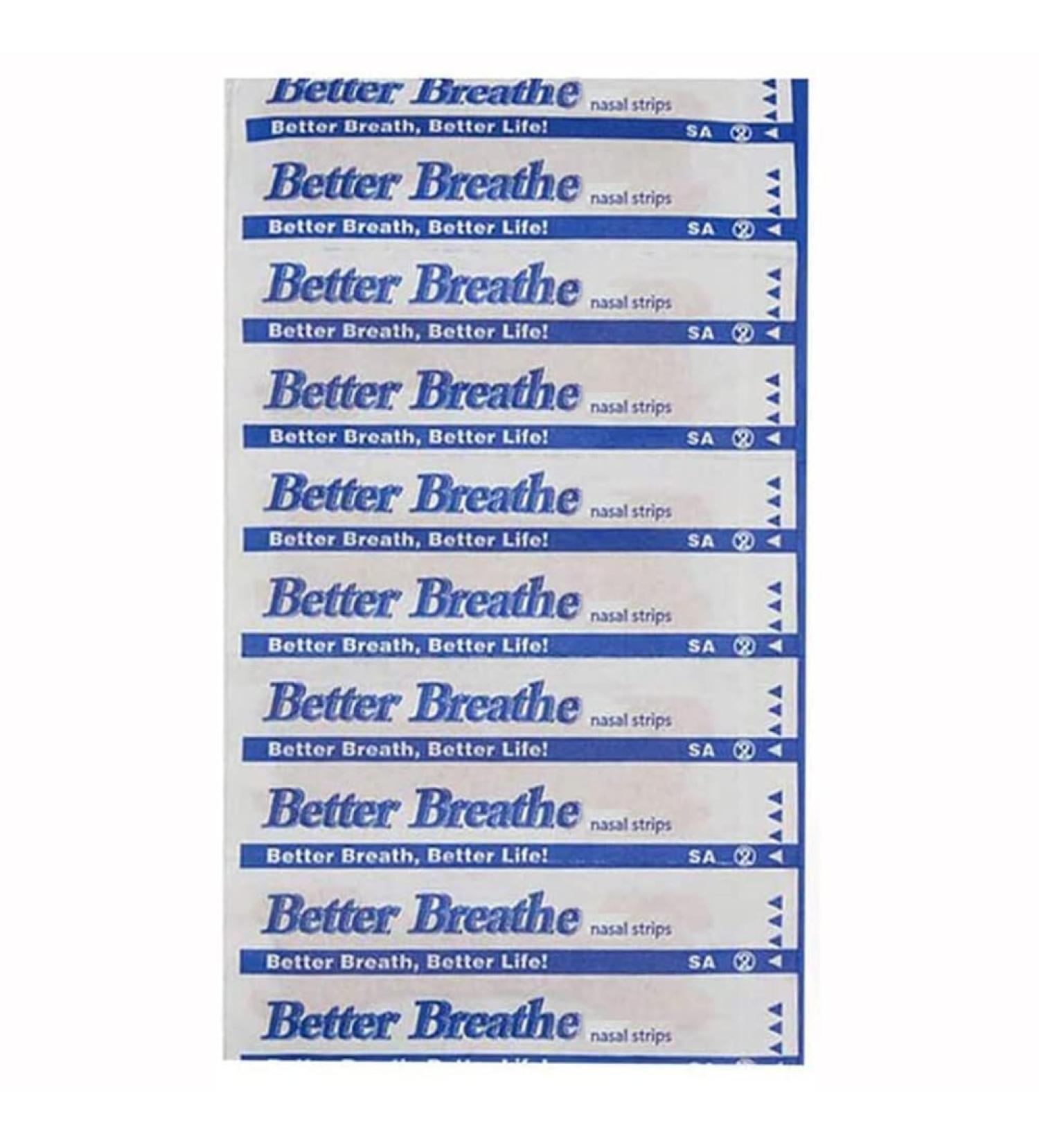 RZJZGZ Medium Better Breathe Nasal Strips - Instantly Reduce Snoring & Improve Sleep (110 pack) - Buy Online on GoSupps.com