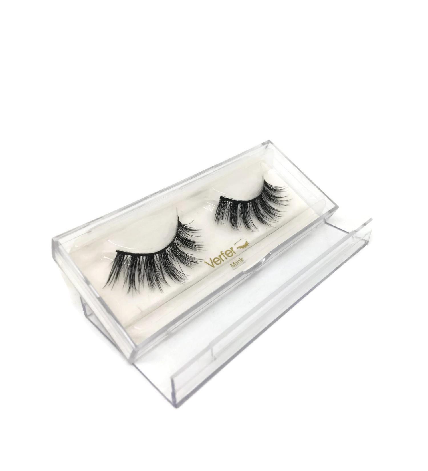 Soft Vison Natural Hair False Eyelashes Handmade (S031) - Luxurious Lightweight & Reusable | International Shipping Available - Buy Online on GoSupps.com