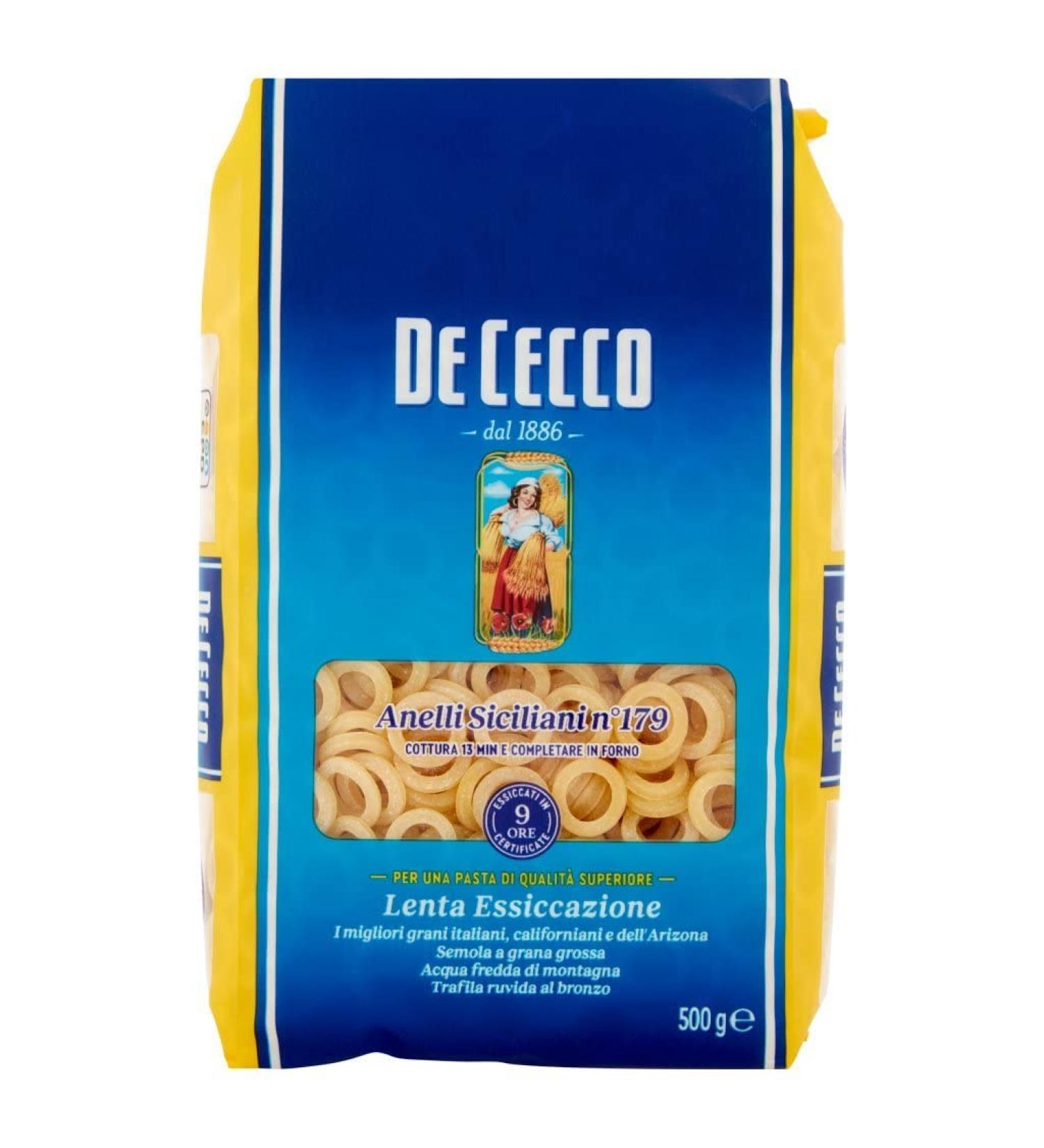  Italian Gourmet E.R. Lot of 24 Cecco pastries 100 % Italian Sicilian rings n. 179 pates 500 g + Gourmet Italian Pulp 400 g - Buy Online on GoSupps.com