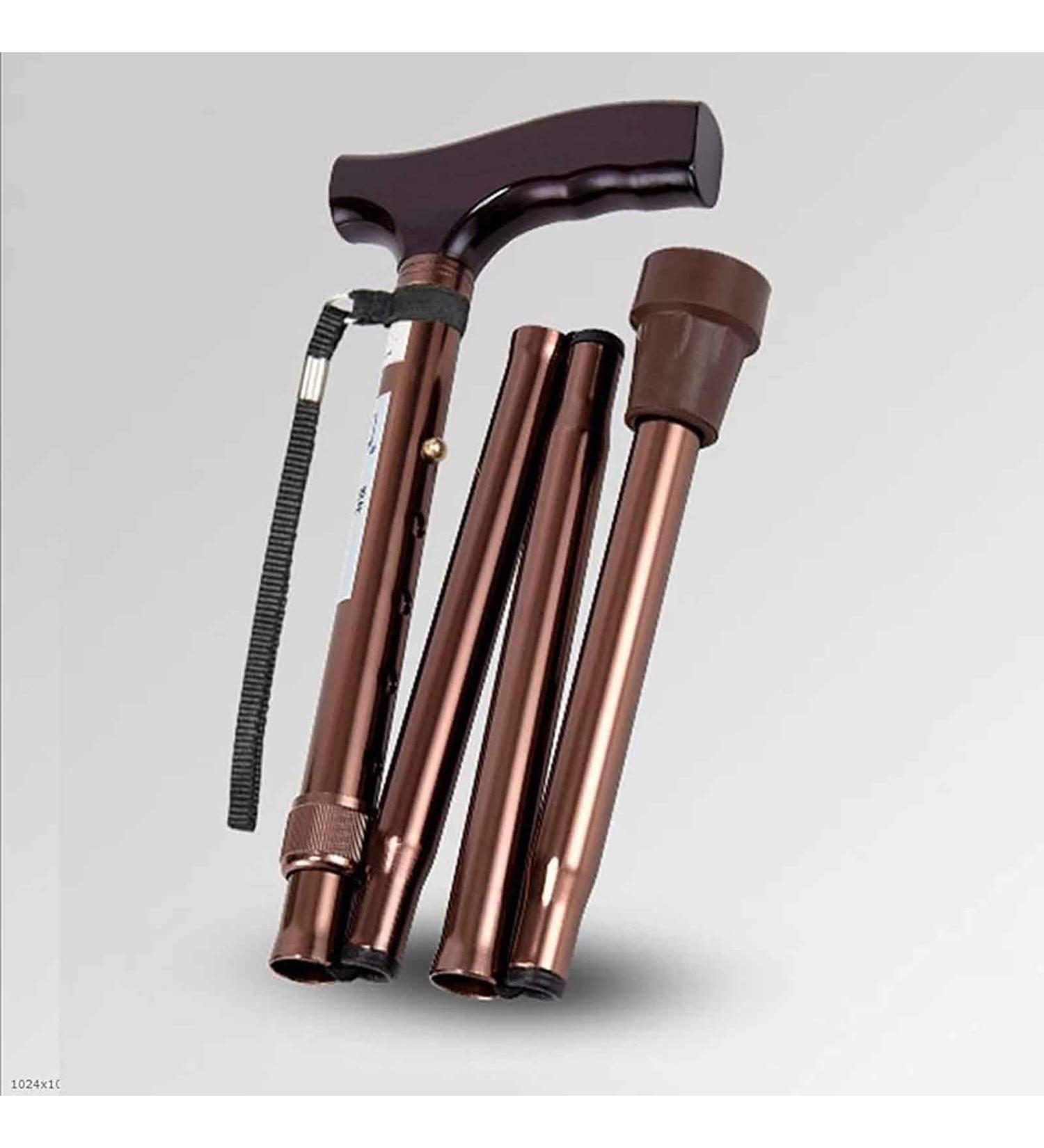 Adjustable Cane Crutches for Disabled Elderly Height Adjustable Retractable Portable Folding Crutches Parents Gift - Buy Online on GoSupps.com