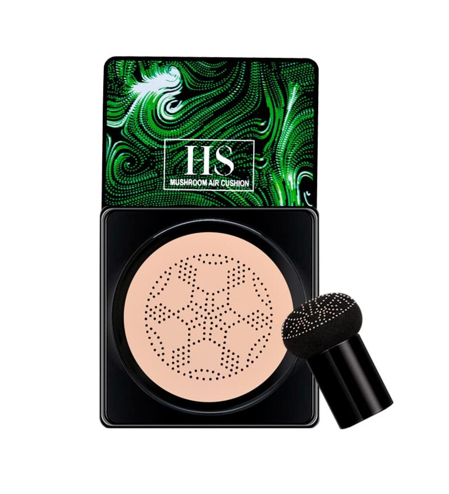 PICKX Mushroom Head Foundation Air Cushion CC Cream Moisturizing Concealer Lasting Makeup Oil Control Long lasting Liquid Foundation Beauty Moisturizing CC Cream (2PC) - Buy Online on GoSupps.com