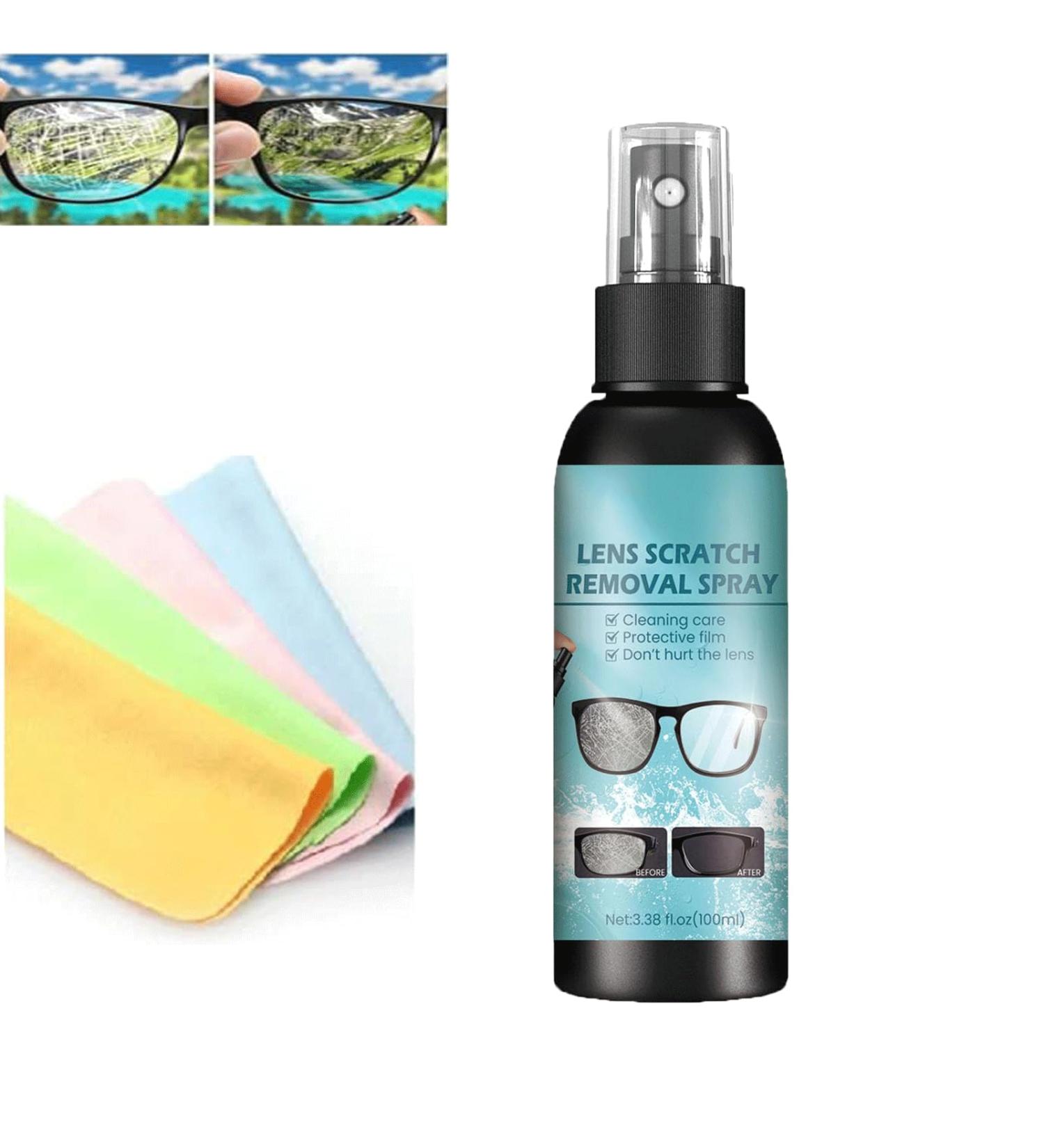 Lens Scratch Remover Spray Glasses Scratch Remover for Eyeglasses Lens Repair Lens Glass Grinding Scratch Glasses Cleaner Spray for Sunglasses Screen Cleaner Tools (1pcs) - Buy Online on GoSupps.com