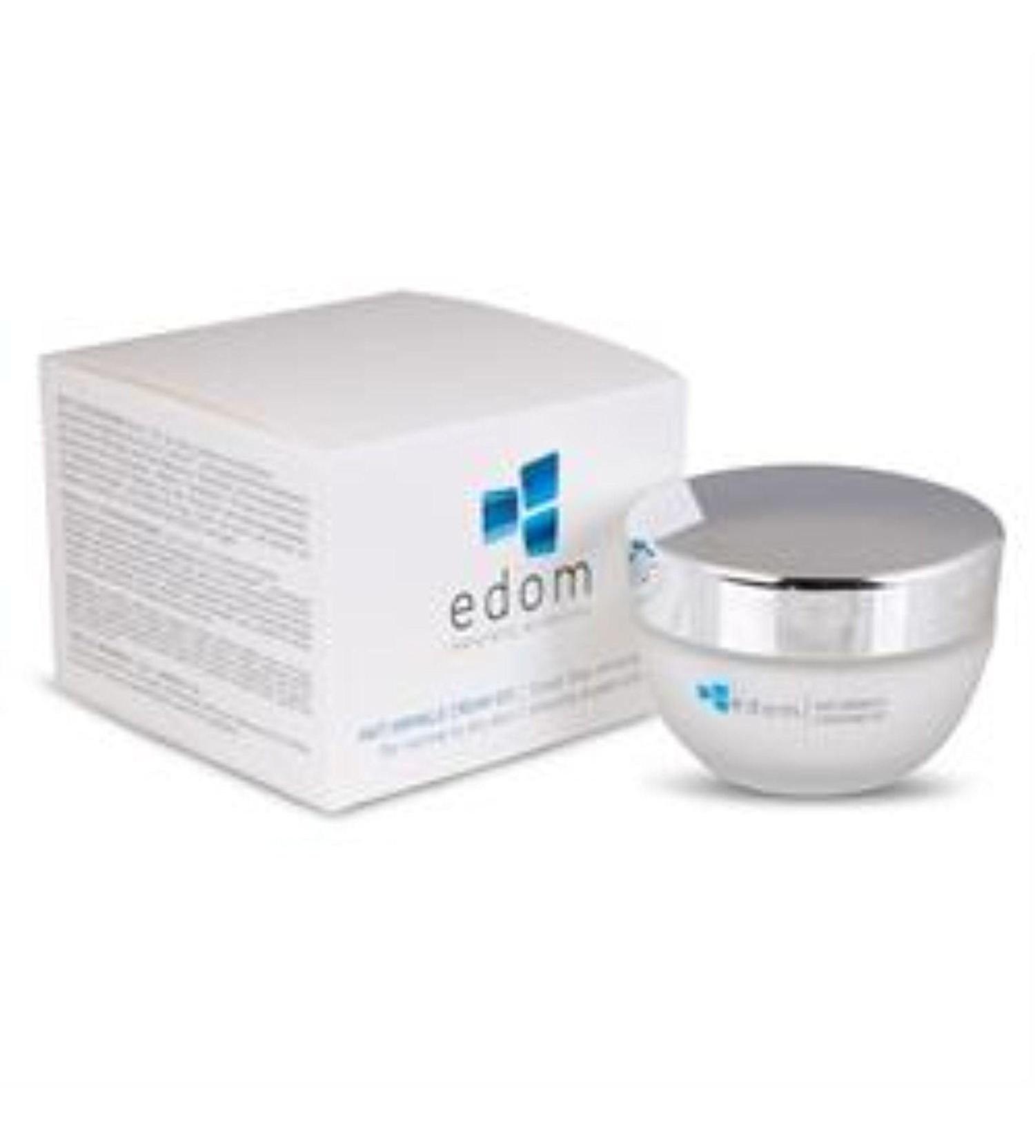 Edom Anti Wrinkle Cream Q10 50ml Anti Aging Face Moisturizer Dead Sea Minerals Skin Care Facial Cleanser Lotion