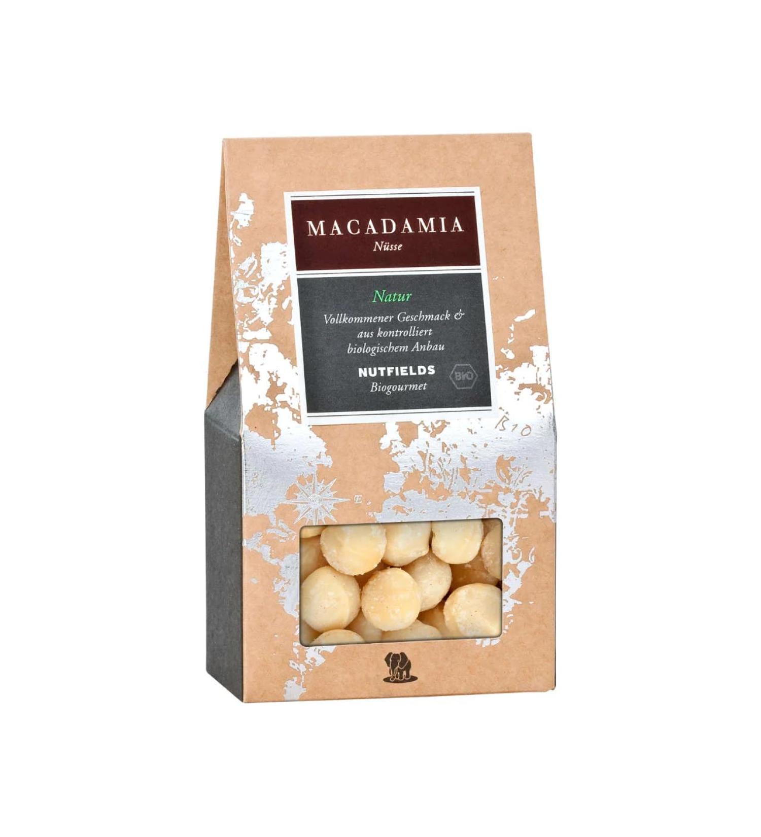 Nutfields Organic Macadamia Nuts | nature | Organic Gourmet | 80g