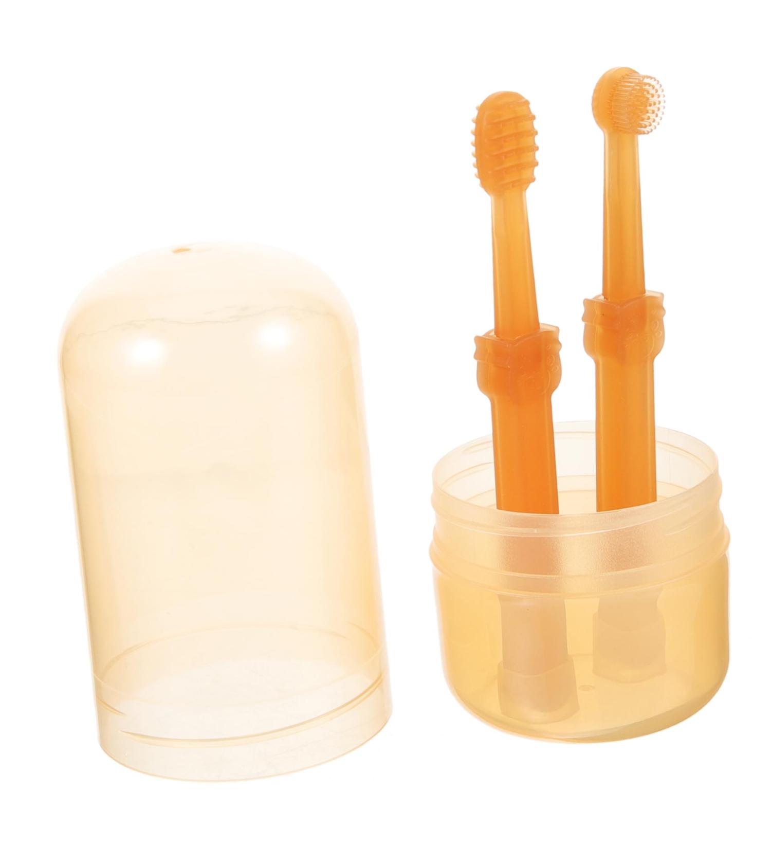 INOOMP 1 Set Pet Toothbrush Dog Toothbrush and Toothpaste Puppy Toothbrush Dog Handheld Toothbrush Single-head Brush Pet Oral Toothbrush Dog Brush Teeth Single-head Toothbrush Pet Brush - Buy Online on GoSupps.com