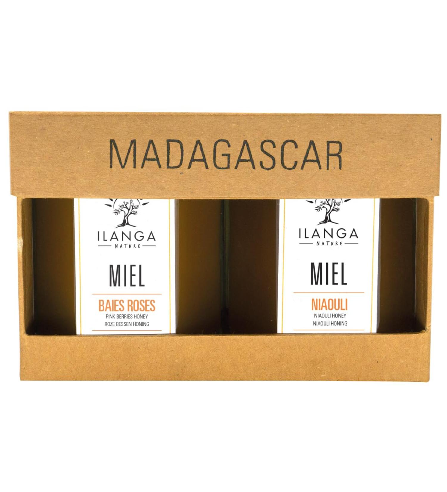 Ilanga Nature - Coffret Cadeau - Duo de Miels 250g | Madagascar - Buy Online on GoSupps.com