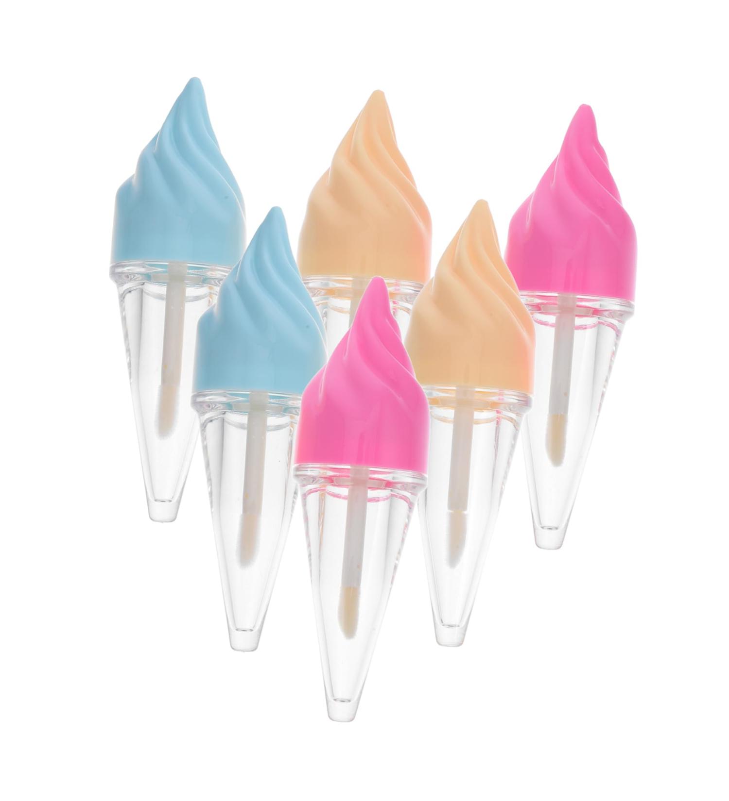 Vaguelly 6pi ces Tubes de Gloss Vides Rechargeables Flacons pour Soin des L vres Supports Pratiques pour Cr ation Maison Couleur Al atoire - Buy Online on GoSupps.com