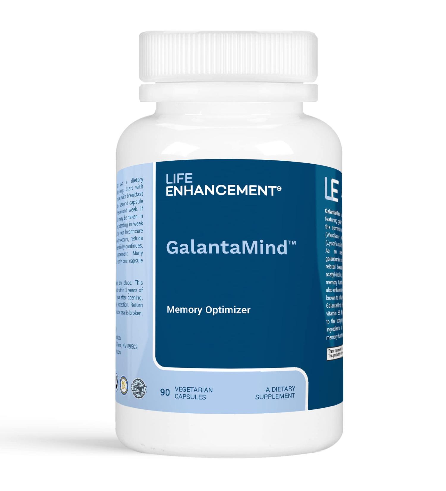 Life Enhancement Galantamind | 8mg Galantamine, 90 Servings
