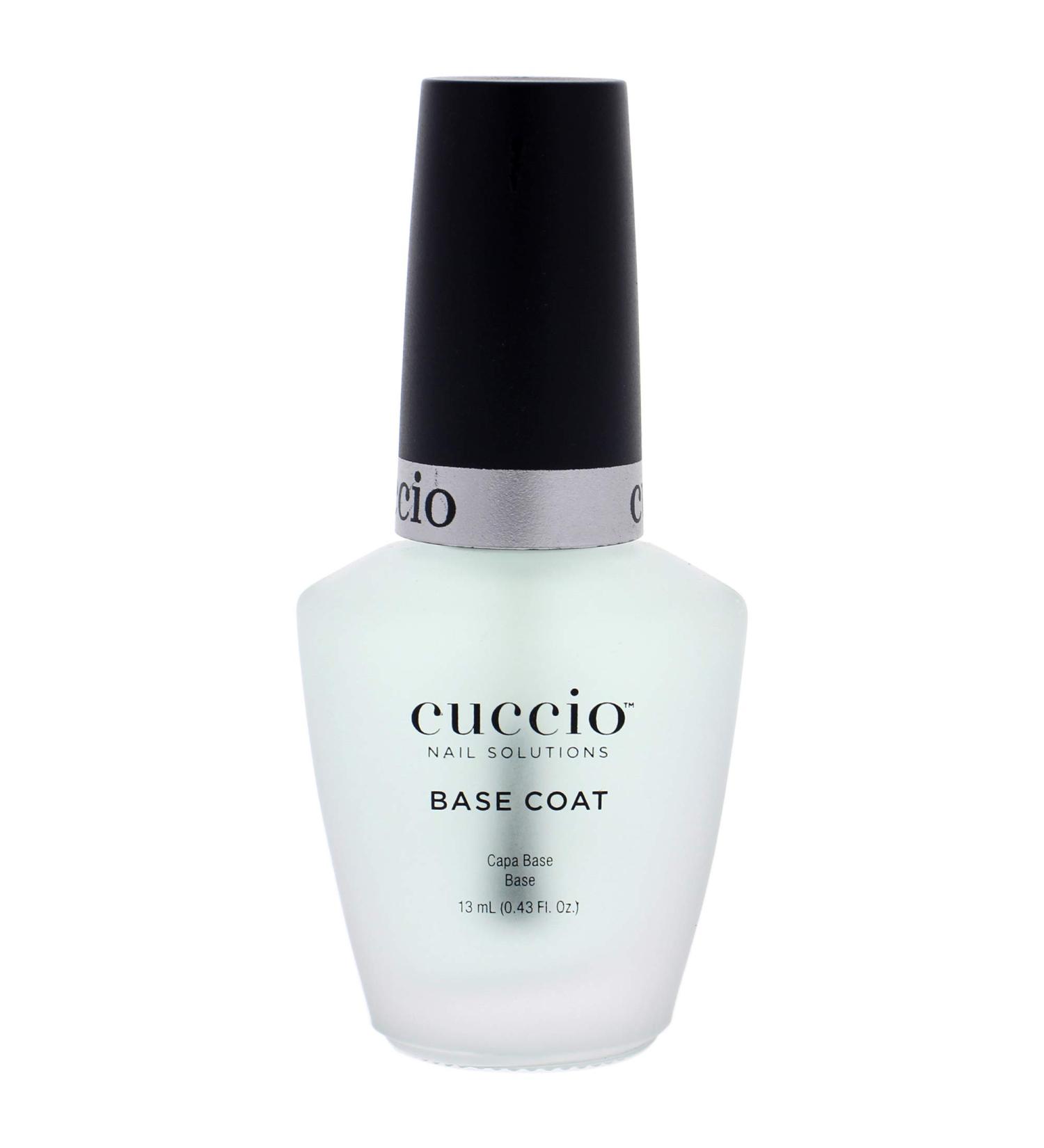 Cuccio Colour Nail Polish Base Coat - 0.43 Oz for Long-Lasting Manicures and Pedicures - Buy Online on GoSupps.com