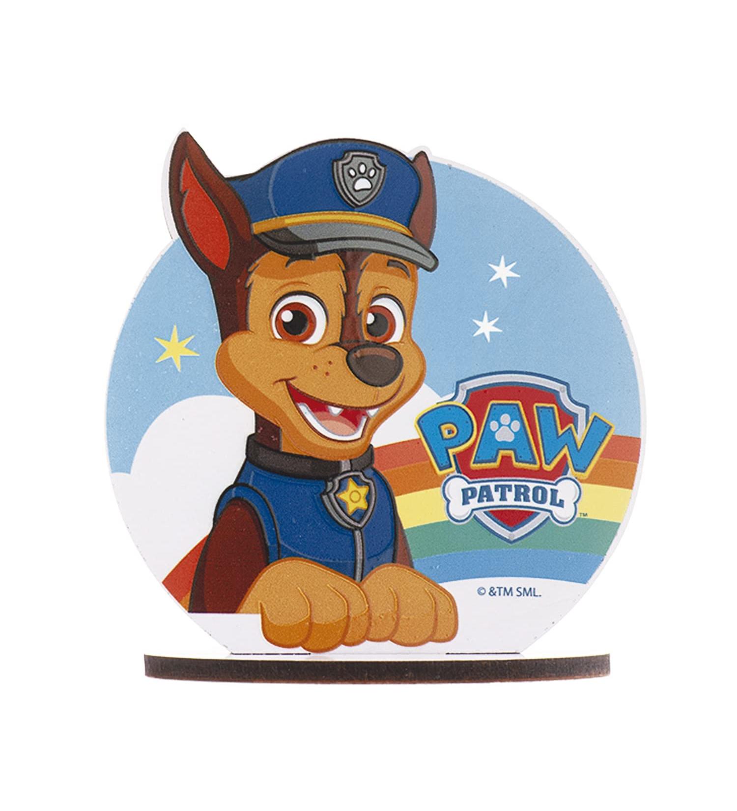 dekora - Cake Topper Cake Decoration | Chase Paw Patrol Cake Decoration - Dimensions 12 x 5 cm - Buy Online on GoSupps.com