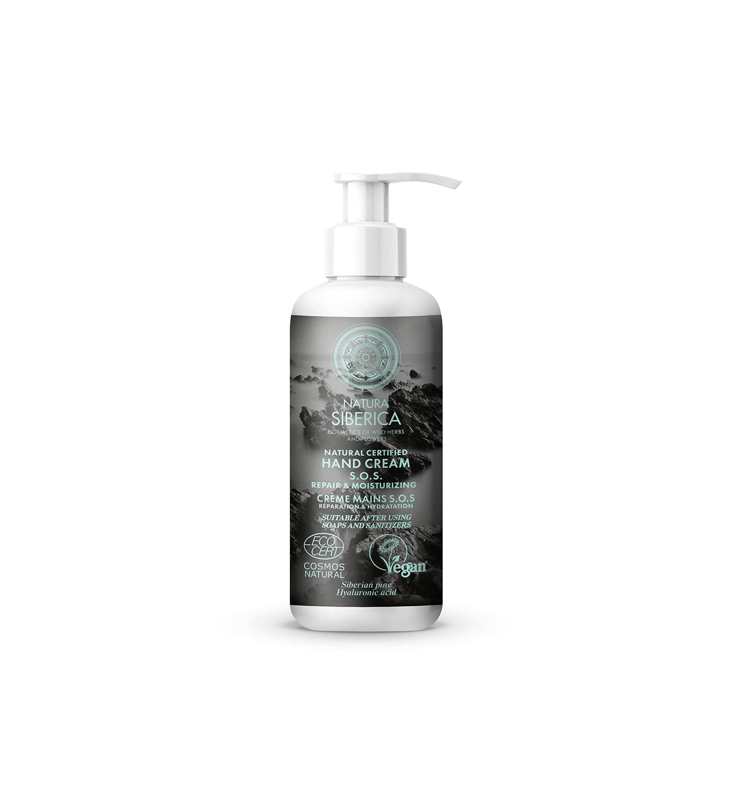 Natural certified hand cream SOS Repair & Moisturizing