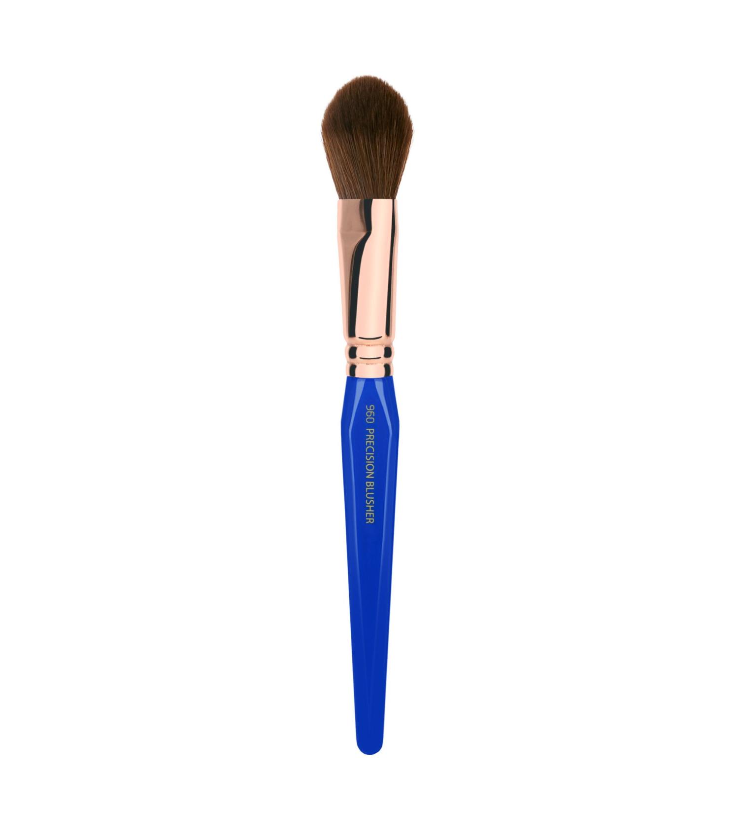 Bdellium Tools Professional Makeup Brush - Golden Triangle 960 Precision Blusher | Vegan Soft Synthetic Fibers for Flawless Blush Application (Blue 1pc - Buy Online on GoSupps.com