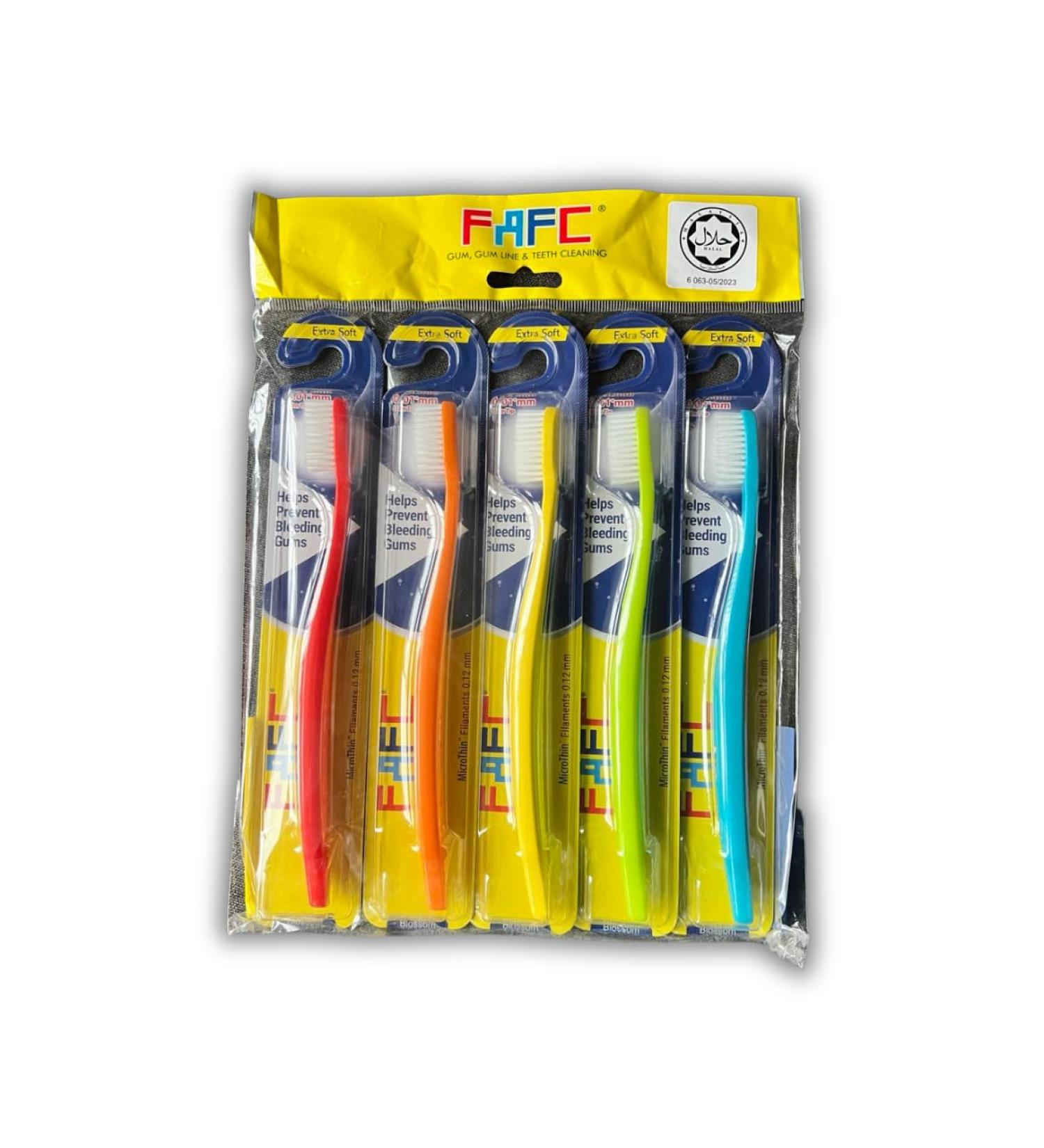 Halal Toothbrushes | Extra Soft | Original Malaysia | 5-Pack for Gentle Oral Care - Buy Online on GoSupps.com