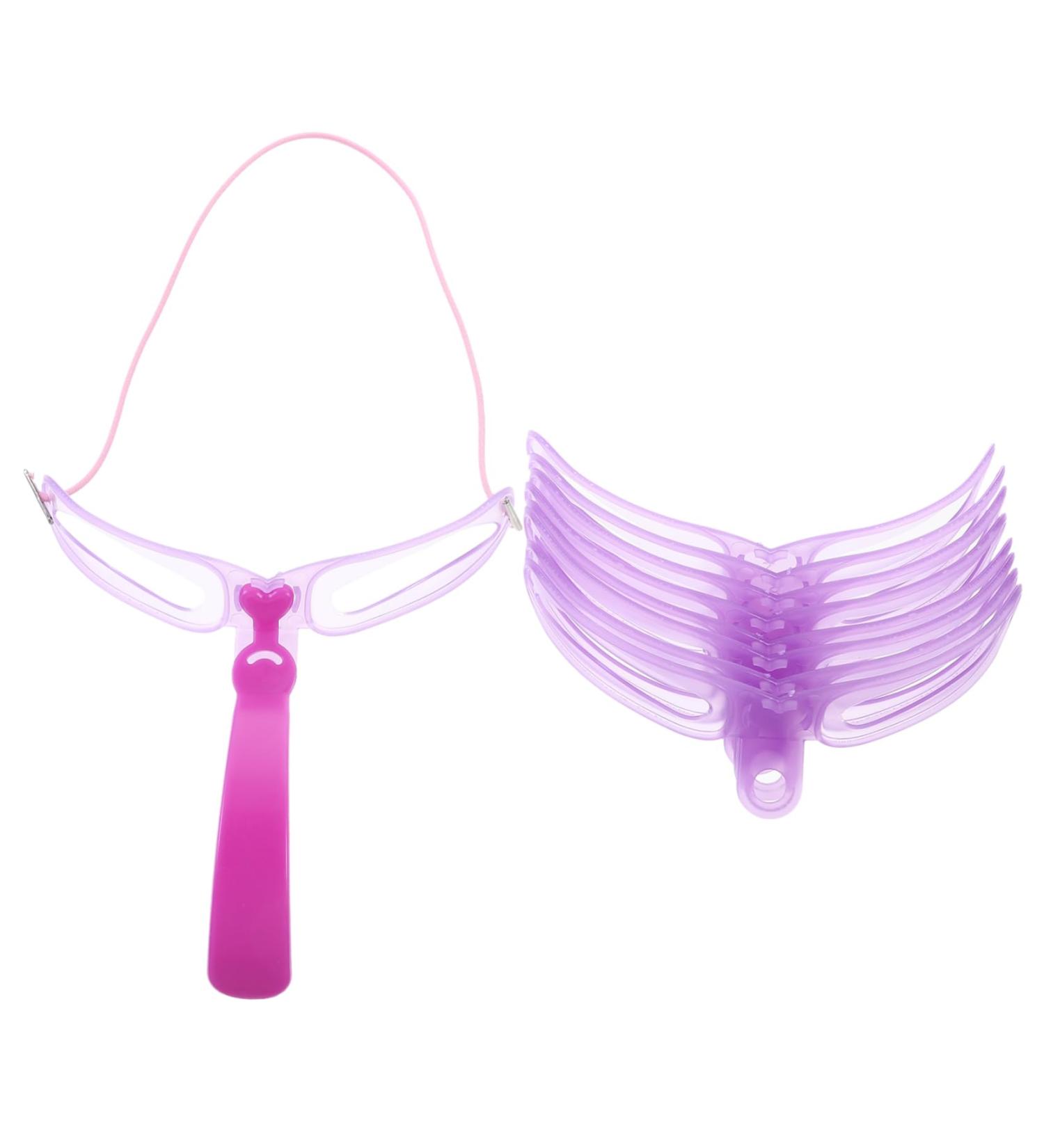 FOMIYES Brow Template 3pcs set Kit Grooming for Template Handheld and Eyebrow Stereo Makeup Suit Stamp Stencils Styles - Buy Online on GoSupps.com