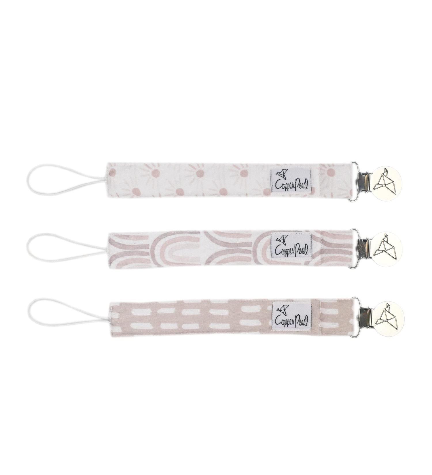 Binky Clip 3 Pack Set - Bliss by Copper Pearl | Shop Now - Buy Online on GoSupps.com