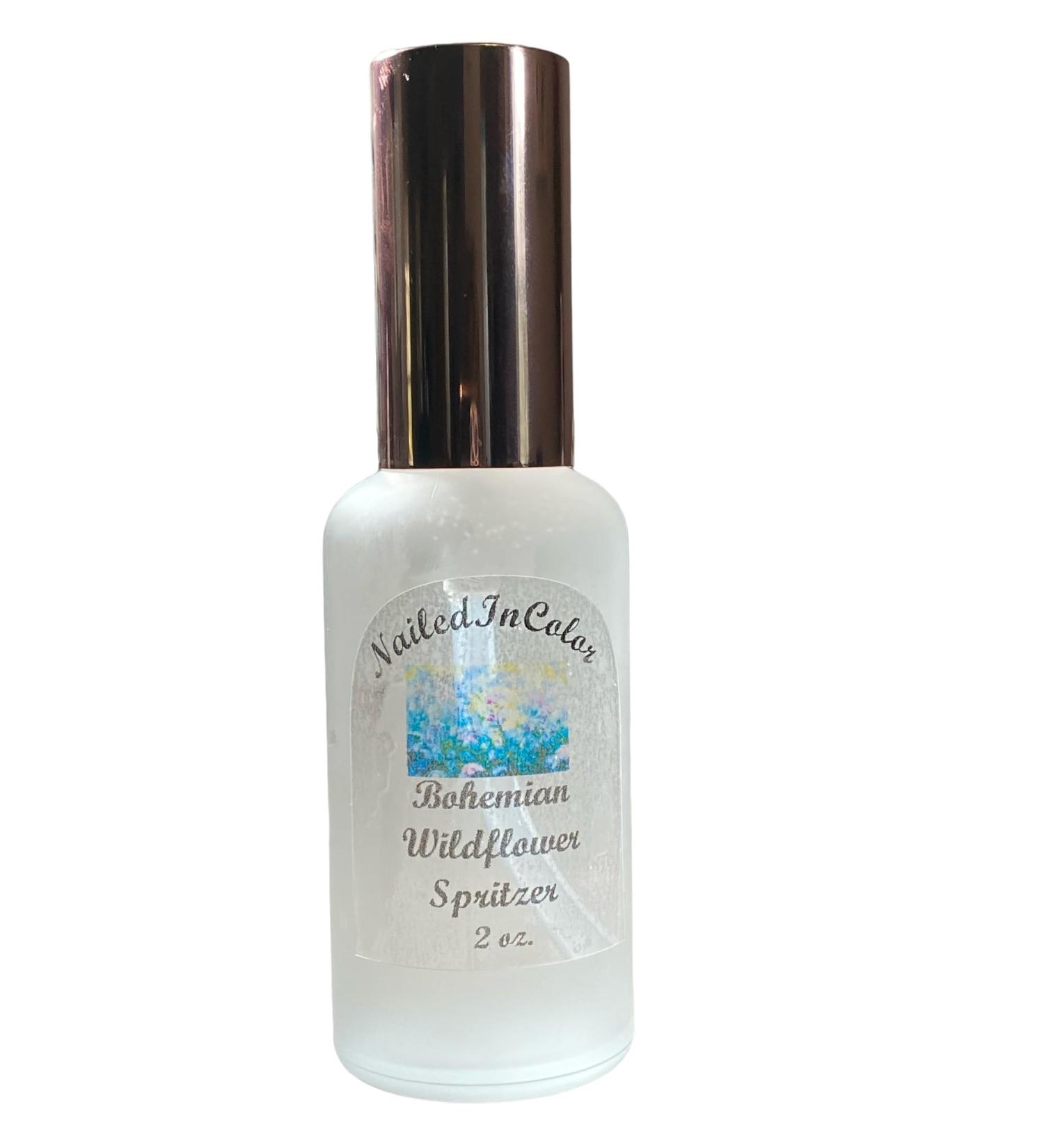 Bohemian Wildflower Fragrance Oil Body Mist by NailedInColor-Moisturizing Body spray for Women-Fragrance Oil-Scented Room Freshener-Linen Spray - Buy Online on GoSupps.com