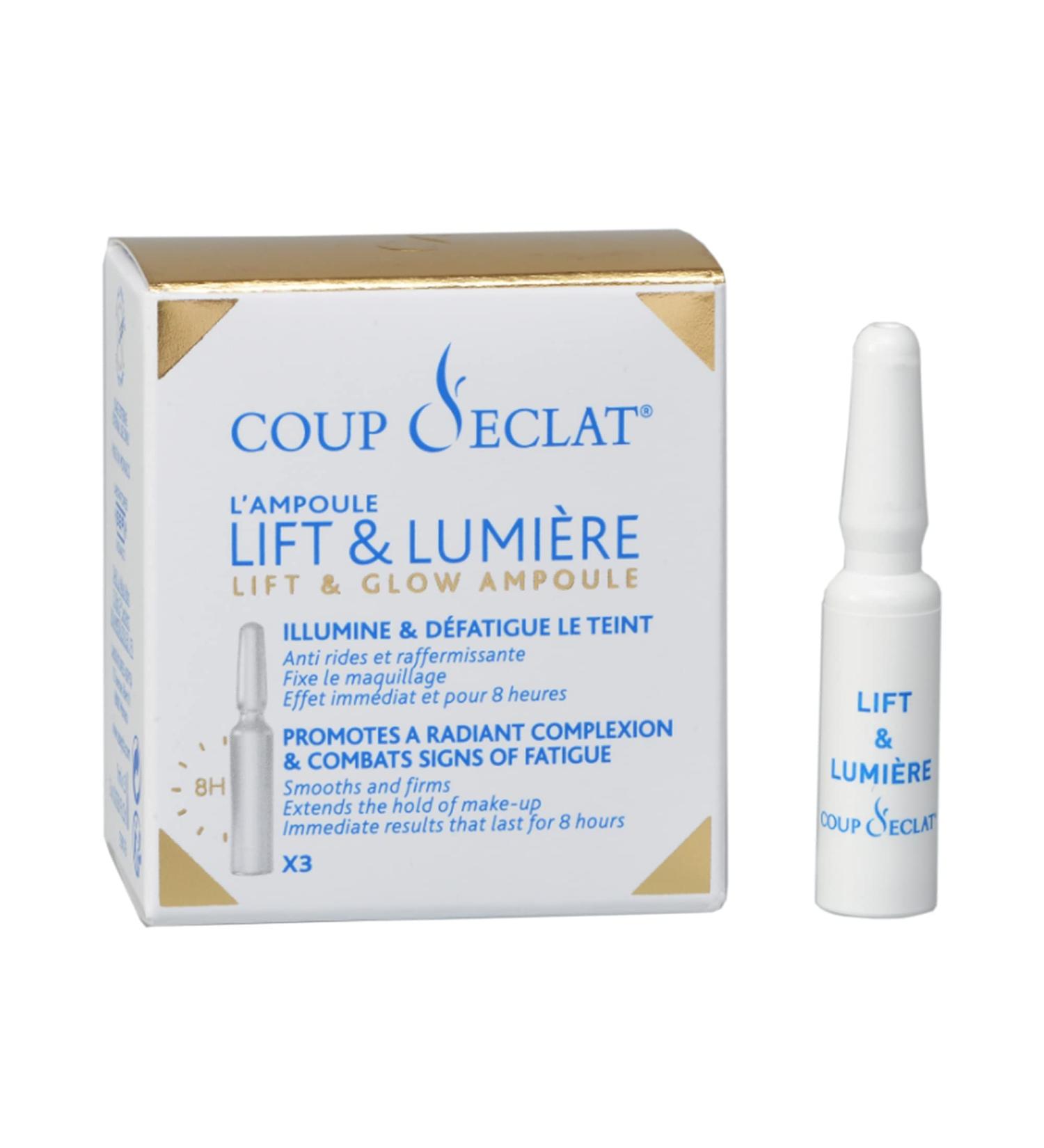 Coup d'Eclat Ampoule Elevator Lift & Light - 12 Blisters | Premium Skincare for Radiant Skin | International Shipping Available - Buy Online on GoSupps.com