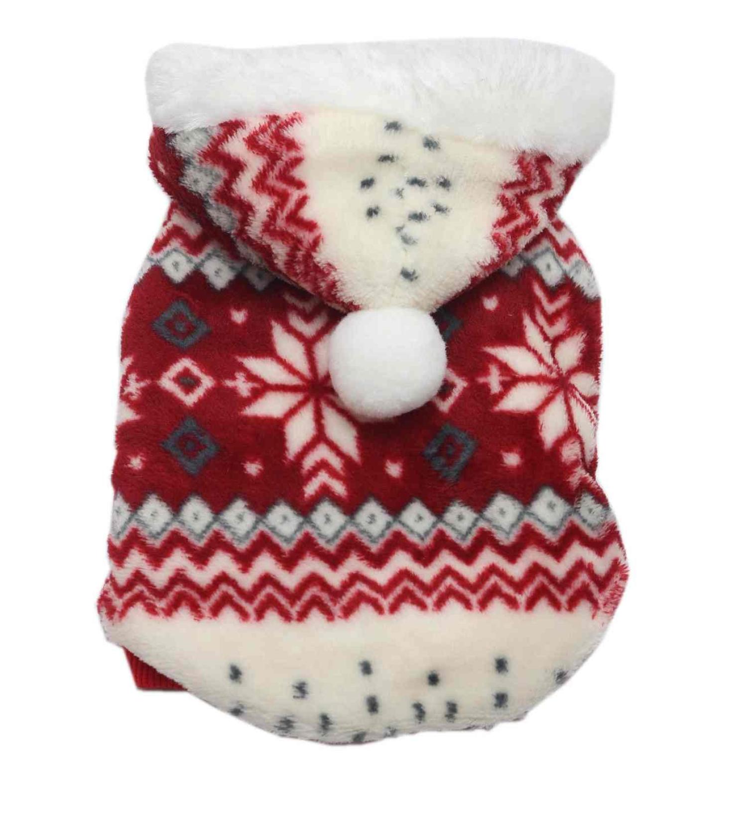SAMGU Christmas Dog Sweater Hoodie - Warm Red Dog Clothes for Small to Medium Dogs | Stylish Holiday Pet Apparel - Buy Online on GoSupps.com