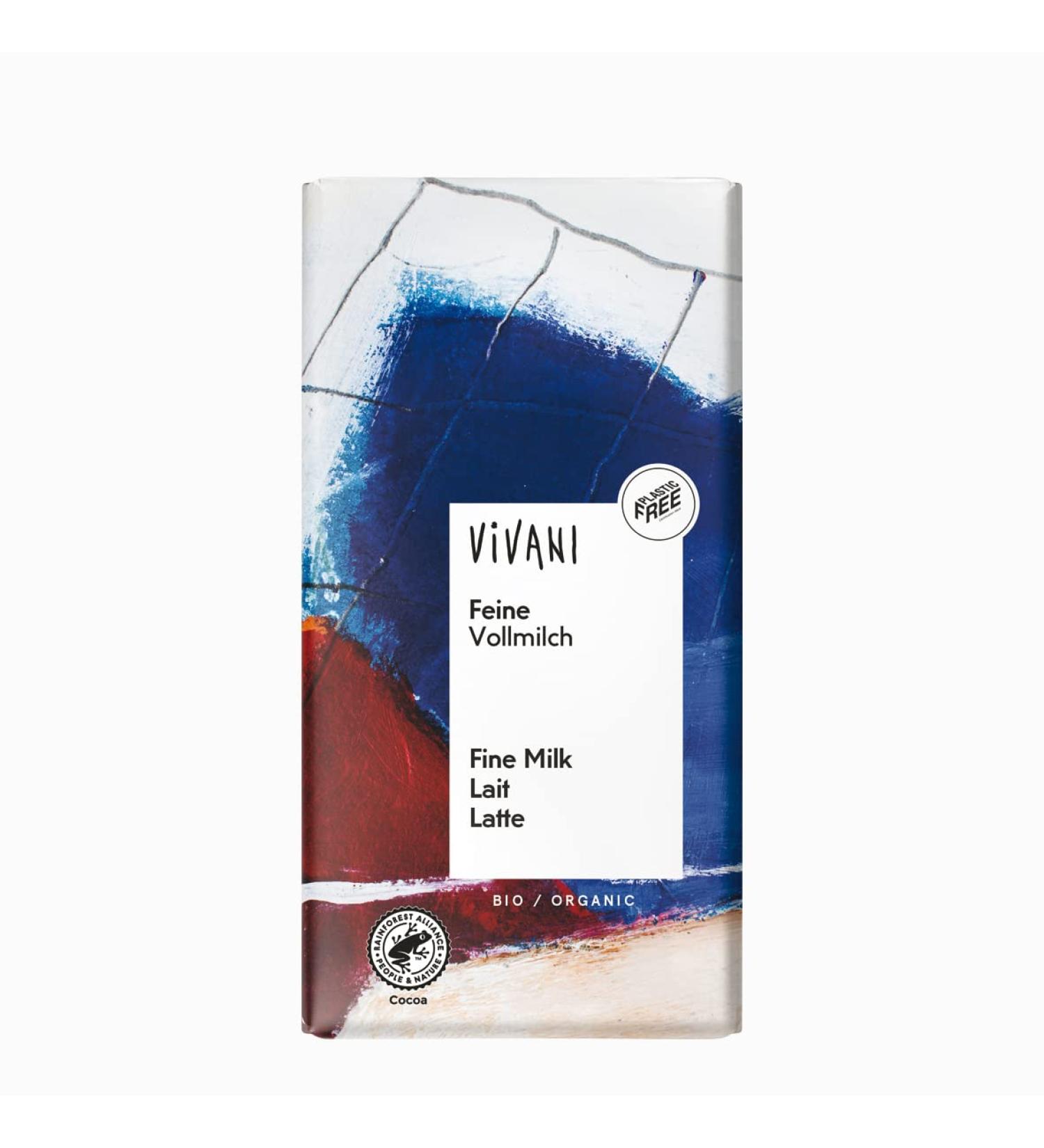 Vivani Vivani Chocolate Delicate Milk 100g 1 Pack