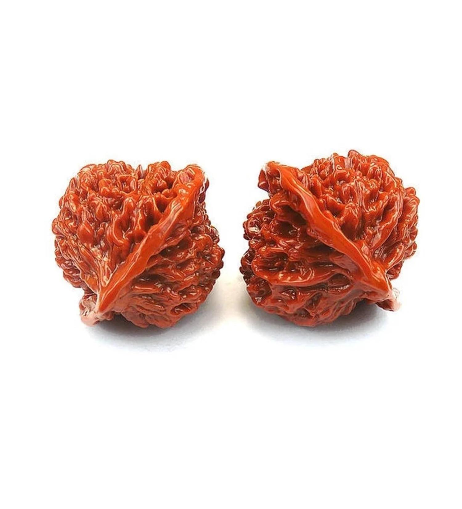 Togepp 2-Piece Walnut Exercise Balls Acupuncture Massage Health Handballs for Therapy & Wellness in International Shipping - Buy Online on GoSupps.com