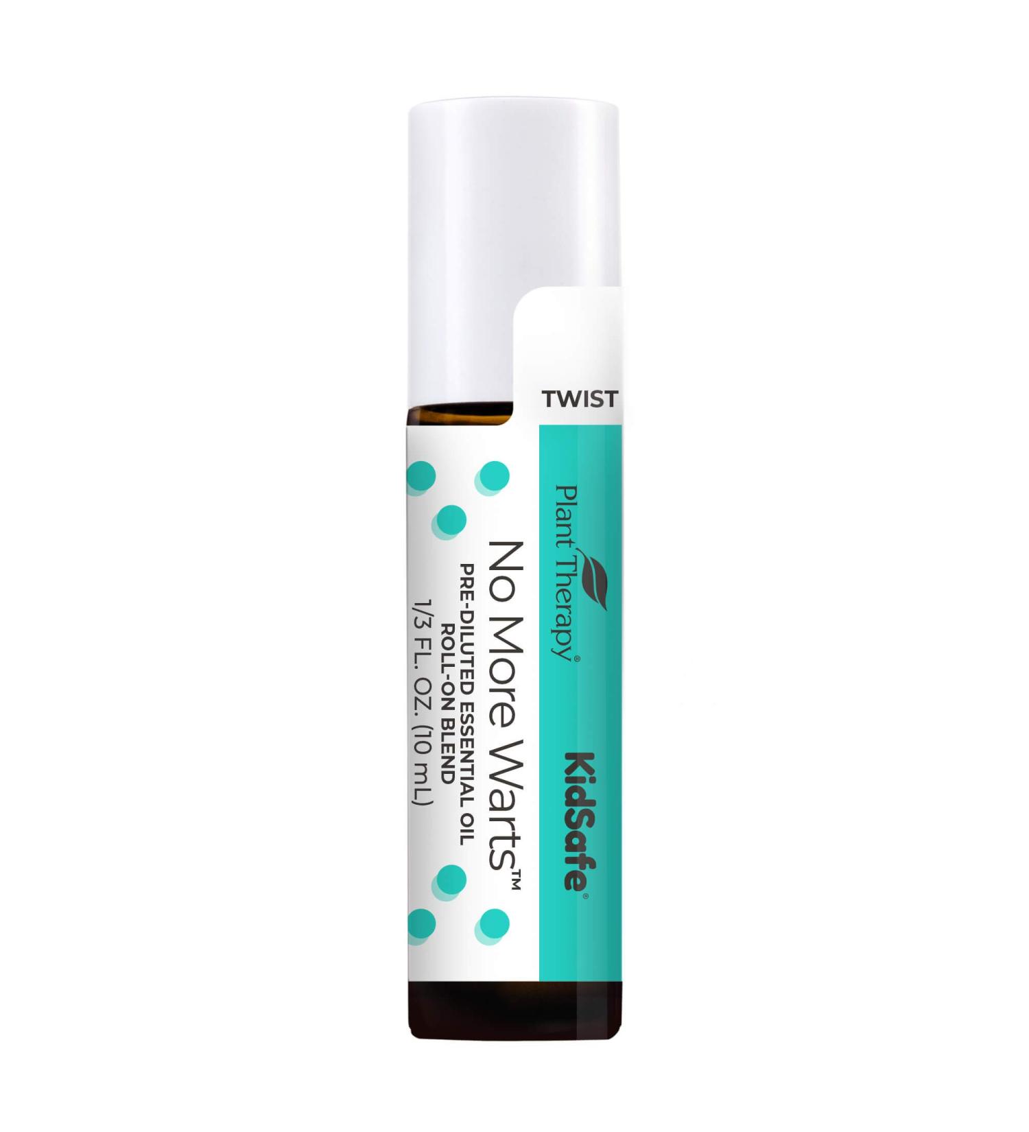 Plant Therapy KidSafe No More Warts Essential Oil Blend 10mL Roll-On | 100% Pure, Natural, Therapeutic Grade Aromatherapy - Buy Online on GoSupps.com