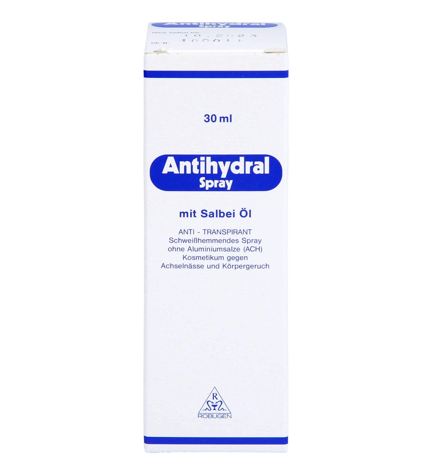 Antihydral Spray - Effective Sweat Reduction for Hands and Feet | International Shipping Available - Buy Online on GoSupps.com