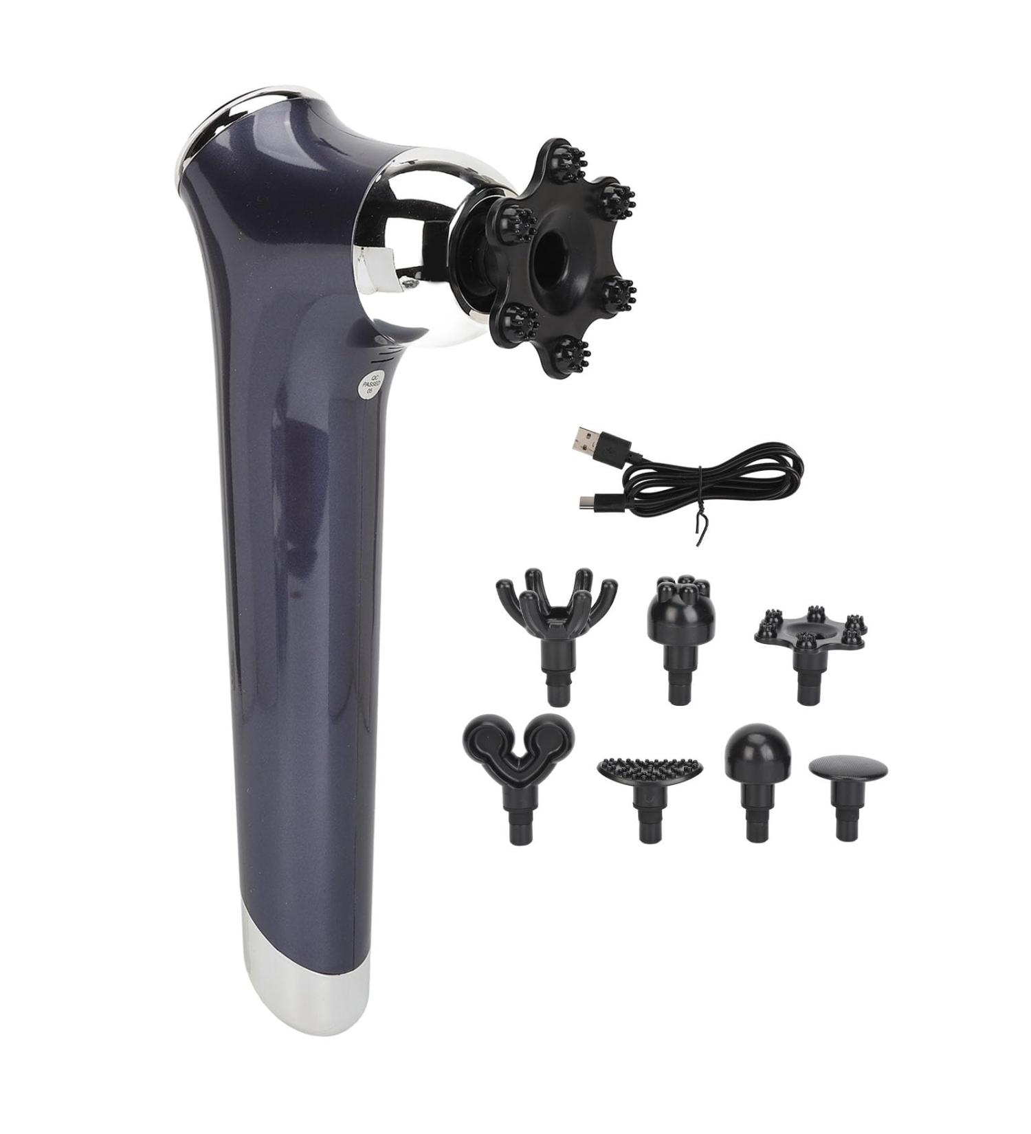 Wireless Handheld Massager - 99 Strengths 15 Modes Deep Tissue Relief 7 Massage Heads - Reduce Fatigue & Enhance Relaxation - Buy Online on GoSupps.com