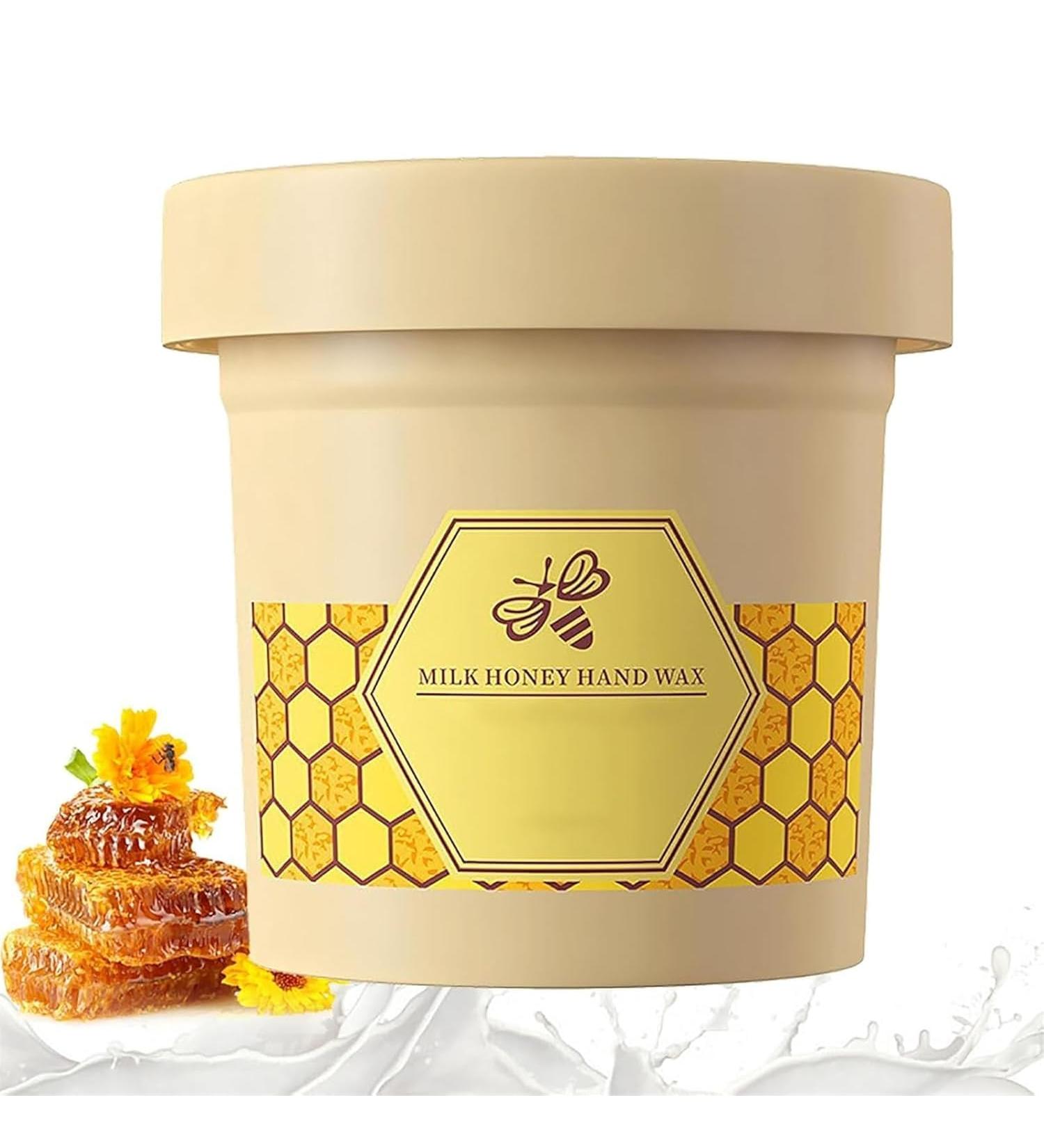 Masque pour Les Mains au Miel et la Cire de Lait Masque pour Les Mains au Miel et au Lait Masque exfoliant pour Les Mains pour hydrater Les Mains Masque pour Les Mains au Miel - Buy Online on GoSupps.com