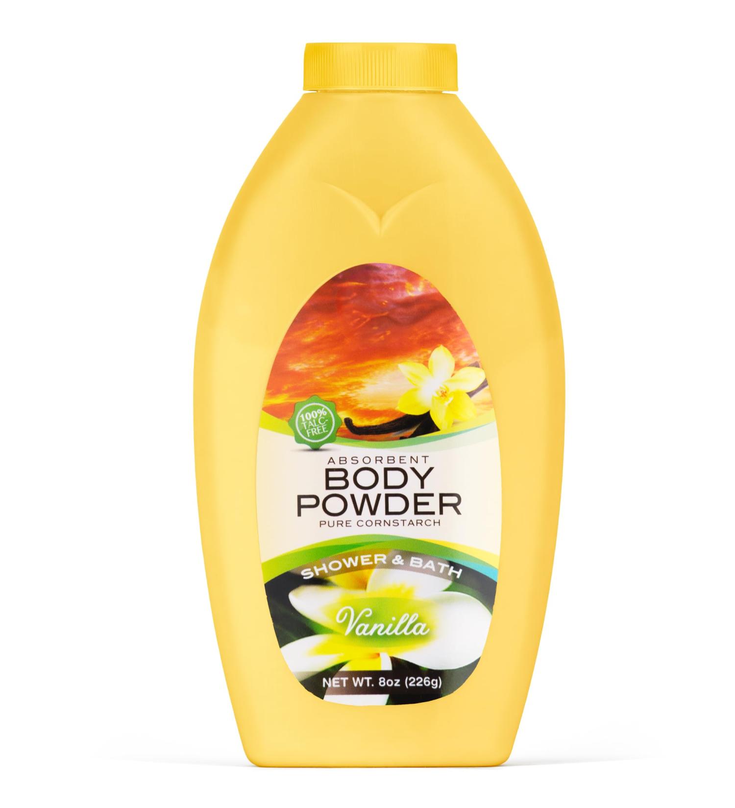 R-NEU Body Bath Powder for Women 100% Talc-Free Luscious Fresh Vanilla Dusting Powder Extra Large Bottle 8oz - Buy Online on GoSupps.com