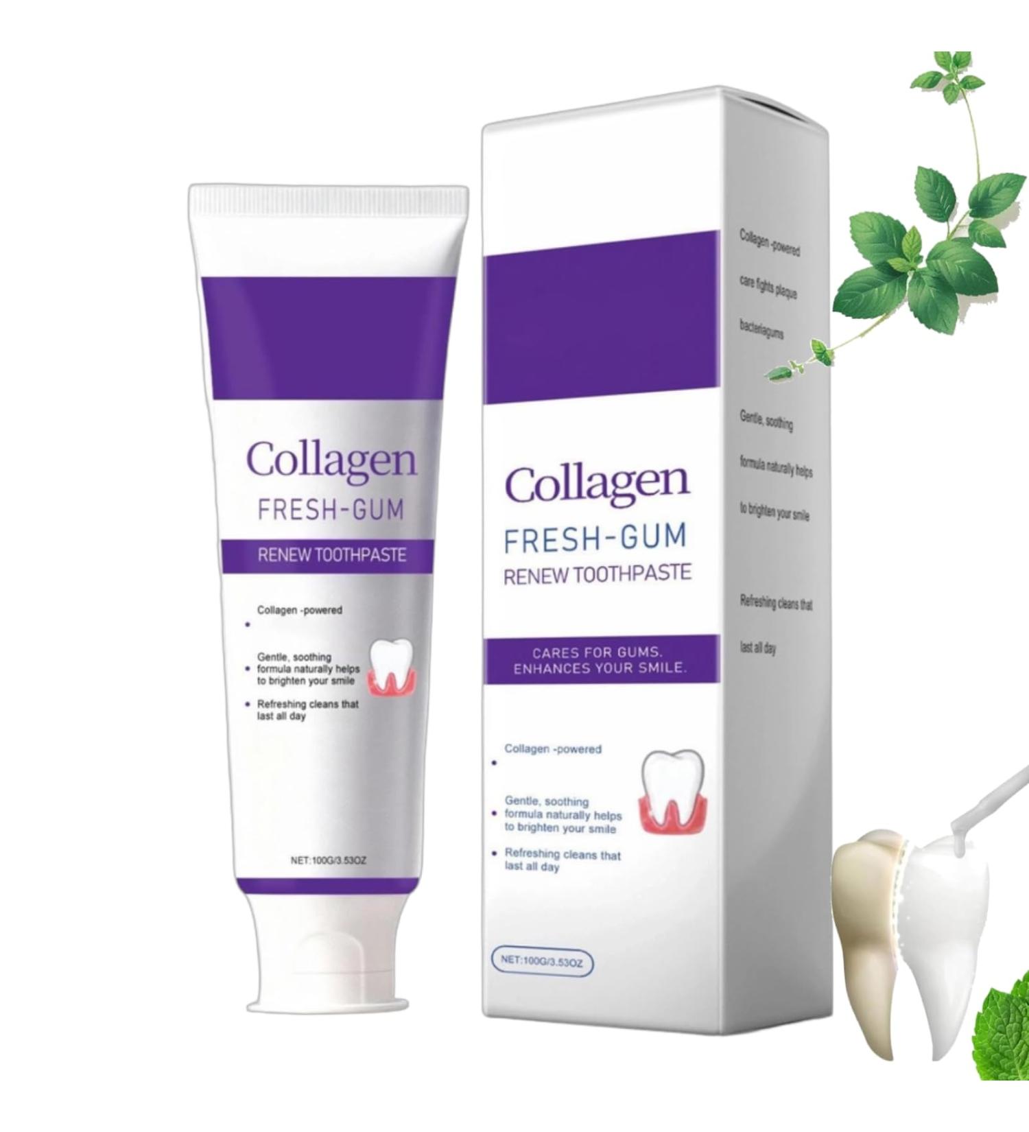 Dentifrice Blanchissant Violet Au Collag ne Dentifrice Violet Pour Le Blanchiment Des Dents Color Corrector Booster De Blanchiment Des Dents Blanchiment Dentaire Violettes Dentifrices De Nettoyage (1) - Buy Online on GoSupps.com